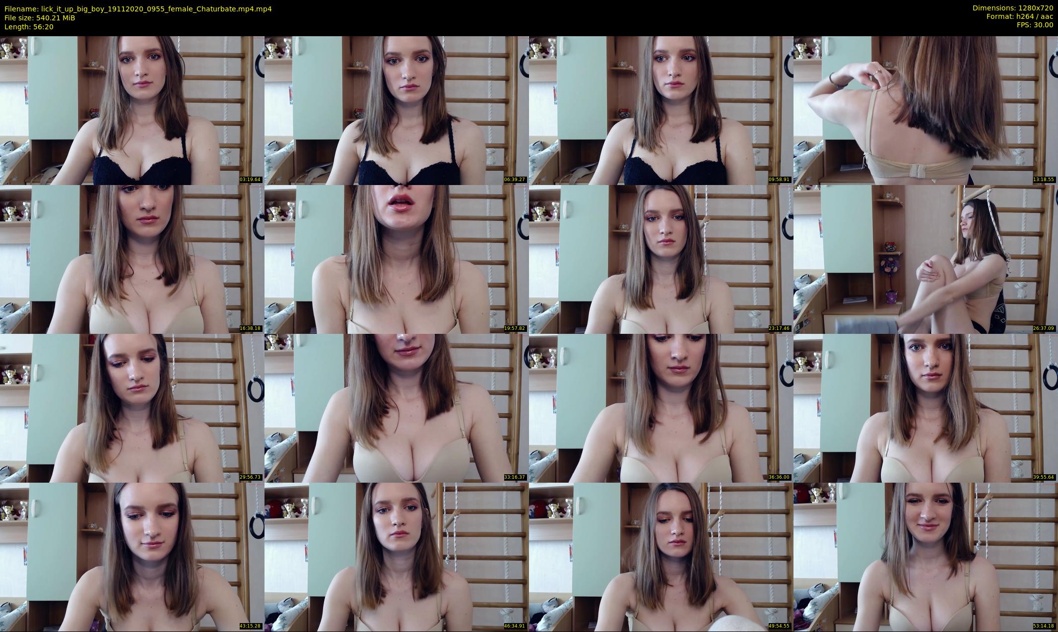 lick_it_up_big_boy — 57 minute Chaturbate female cam show recording, 720p, Nov 19, 2020