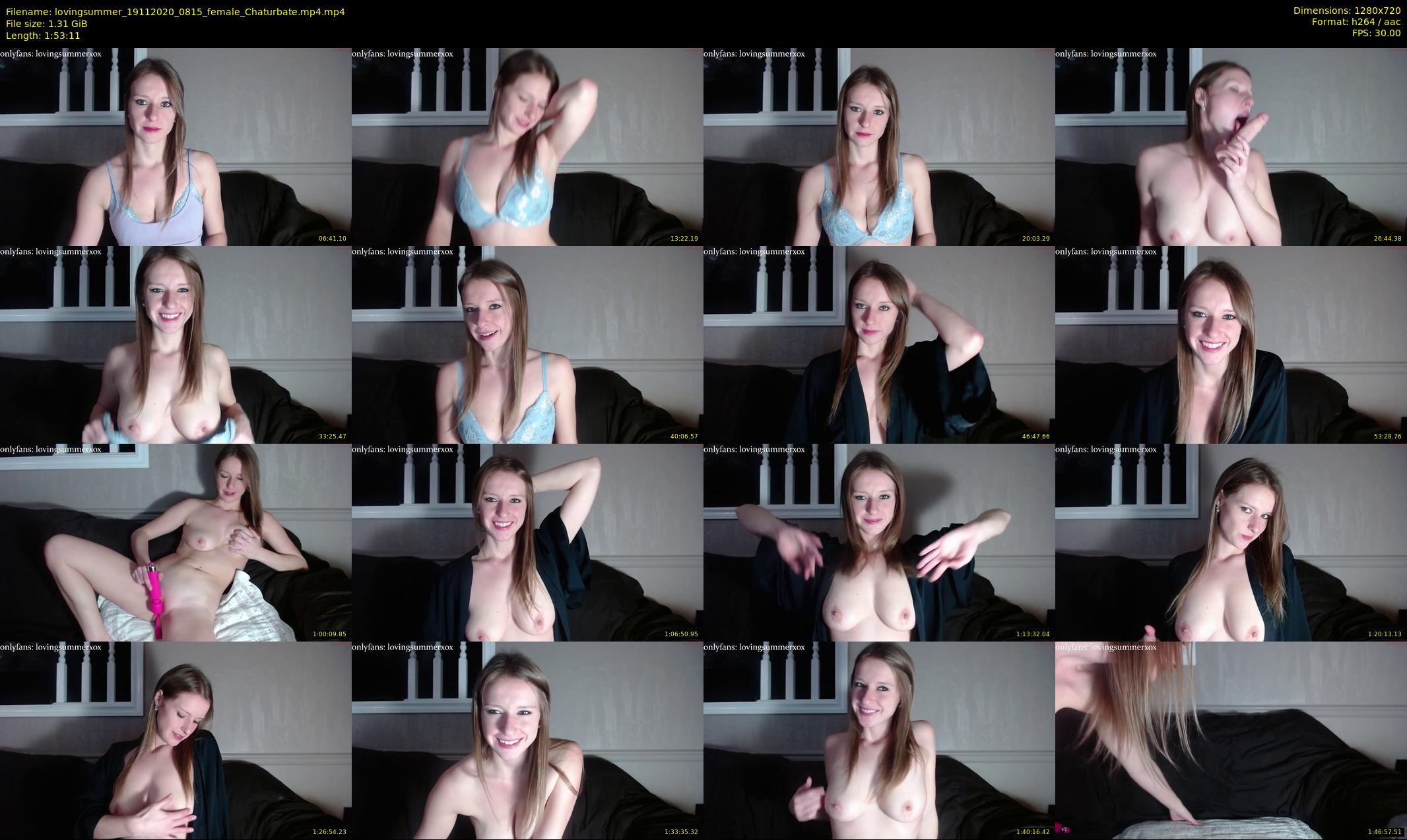 lovingsummer — 114 minute Chaturbate female cam show recording, 720p, Nov 19, 2020