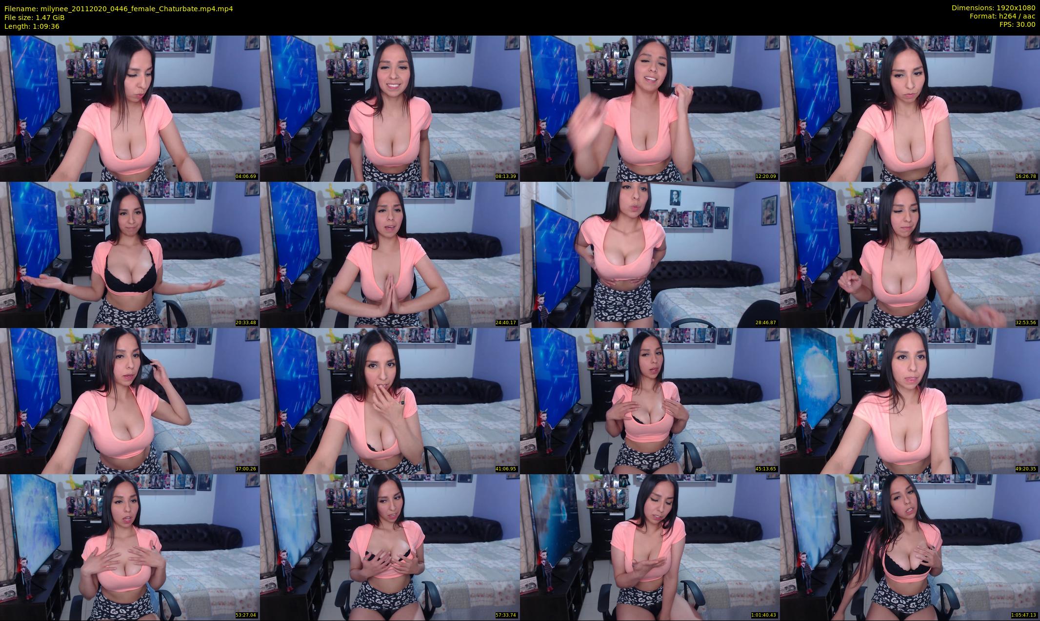 milynee — 70 minute Chaturbate female cam show recording, 1080p, Nov 20, 2020