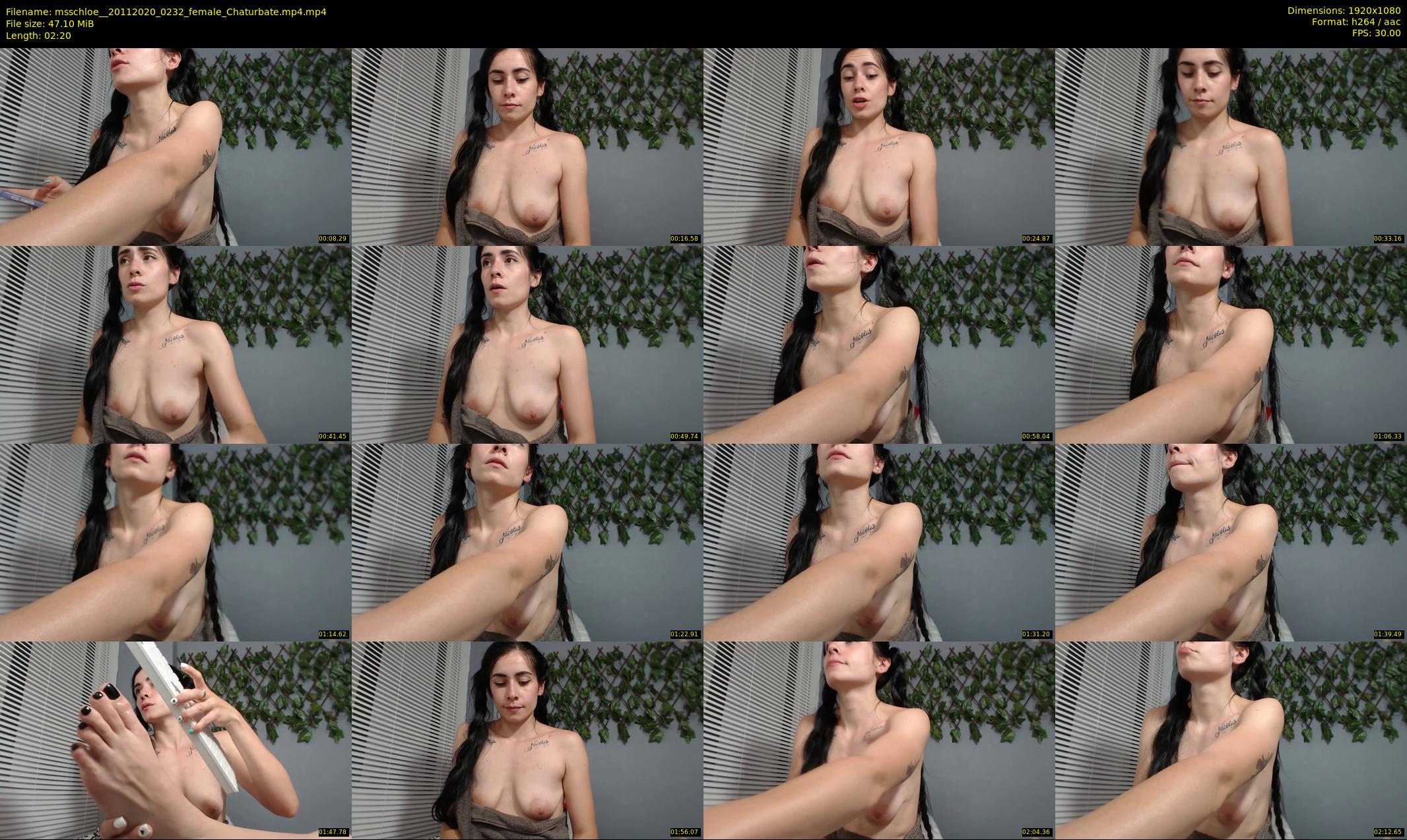 msschloe_ — 3 minute Chaturbate female cam show recording, 1080p, Nov 20, 2020