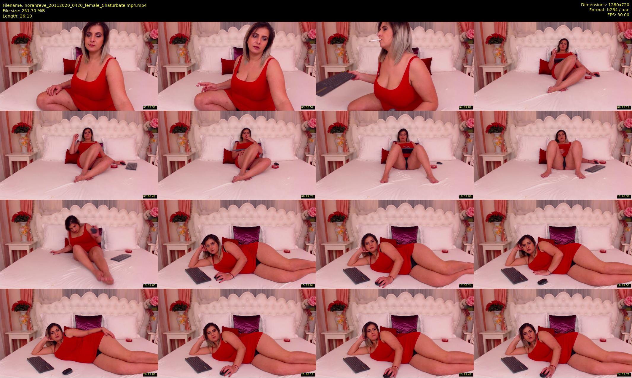 norahreve — 27 minute Chaturbate female cam show recording, 720p, Nov 20, 2020