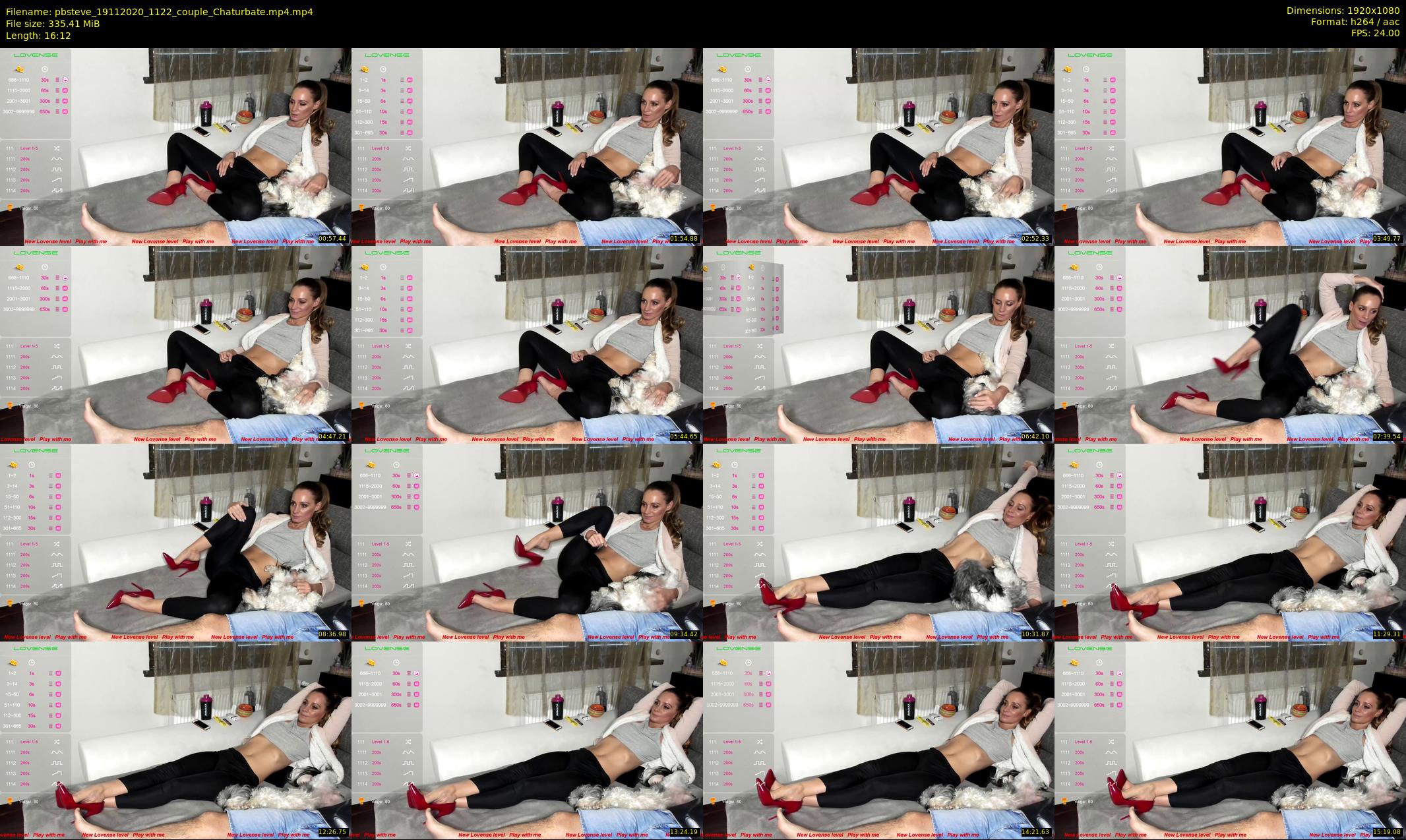 pbsteve — 17 minute Chaturbate couple cam show recording, 1080p, Nov 19, 2020