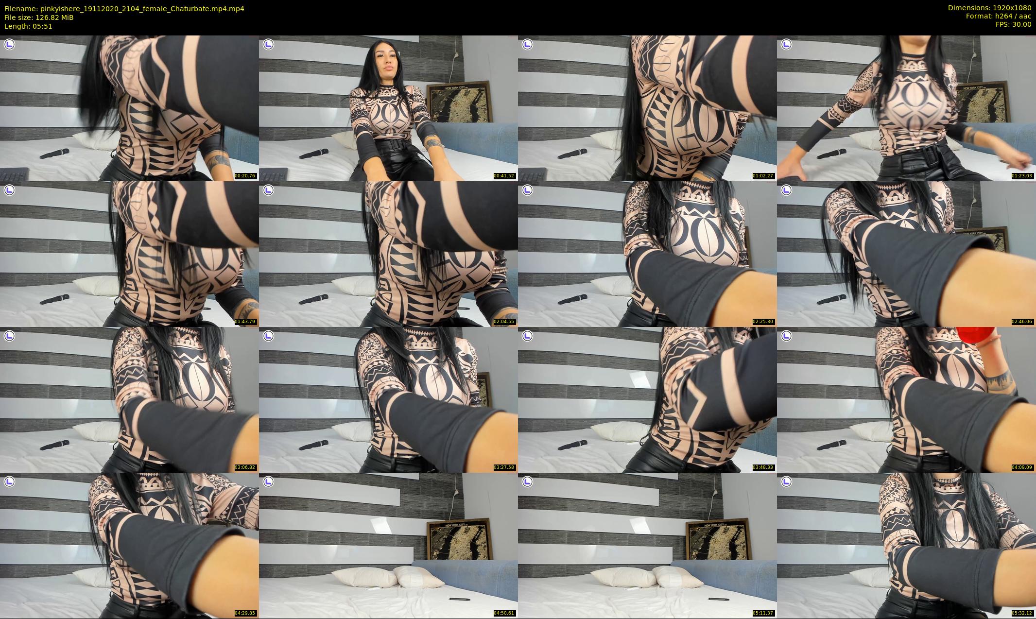 pinkyishere — 6 minute Chaturbate female cam show recording, 1080p, Nov 19, 2020