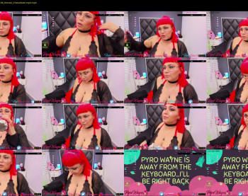 pyrowayne — 35 minute Chaturbate female cam show recording, 720p, Nov 20, 2020