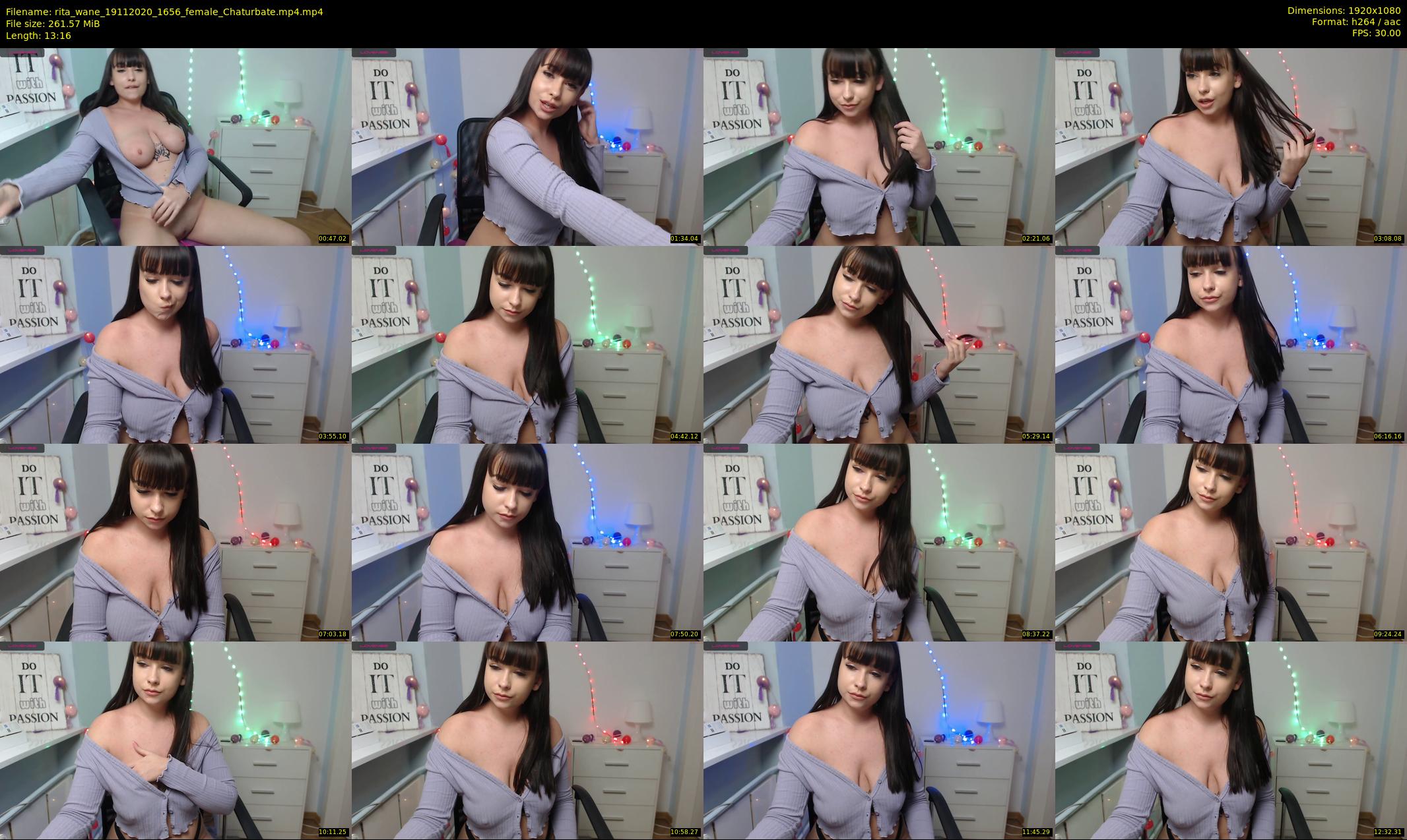 rita_wane — 14 minute Chaturbate female cam show recording, 1080p, Nov 19, 2020
