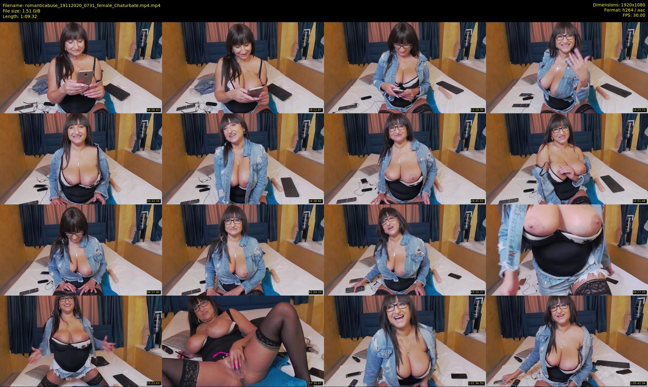 romanticabuse — 70 minute Chaturbate female cam show recording, 1080p, Nov 19, 2020