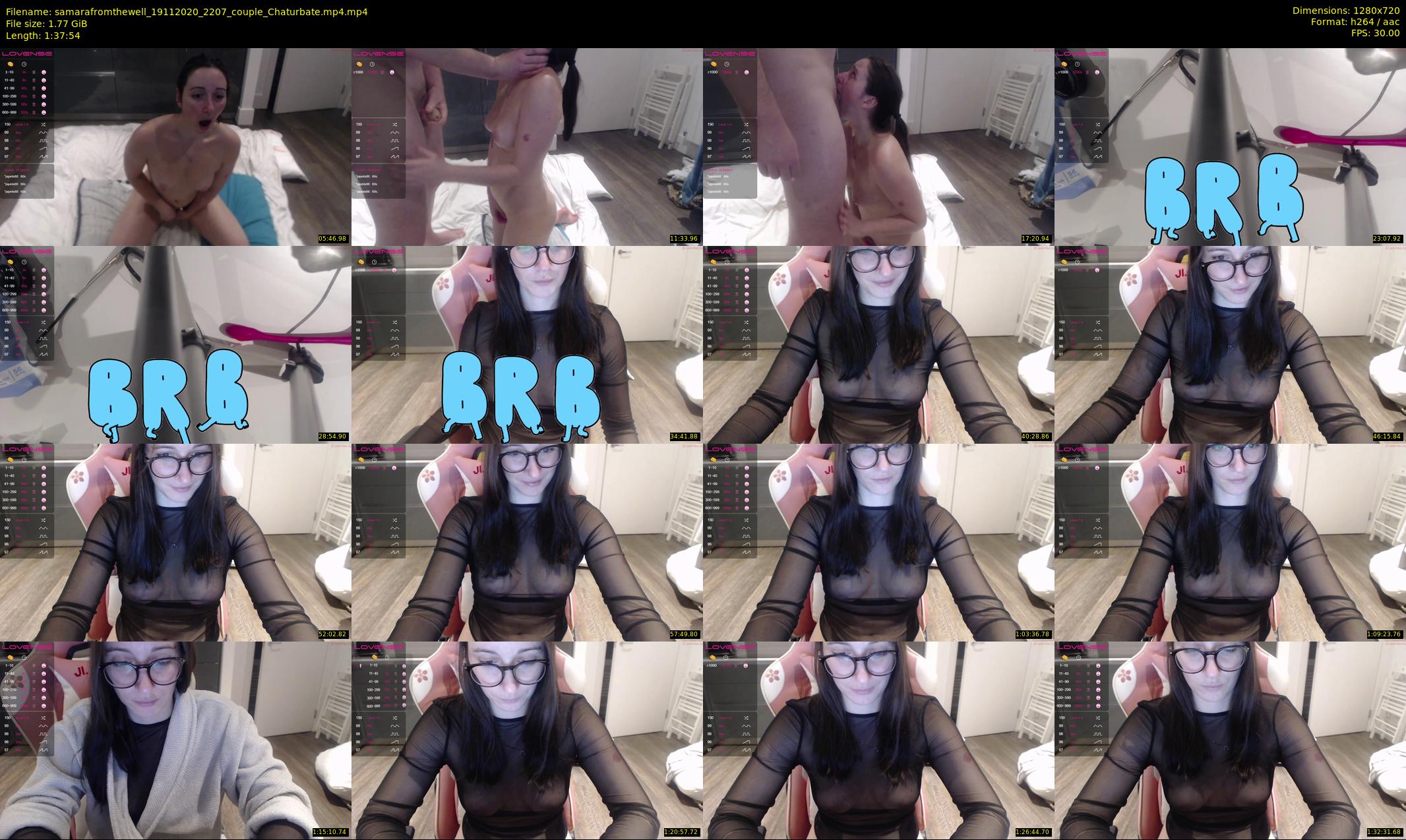 samarafromthewell — 98 minute Chaturbate female cam show recording, 720p, Nov 19, 2020