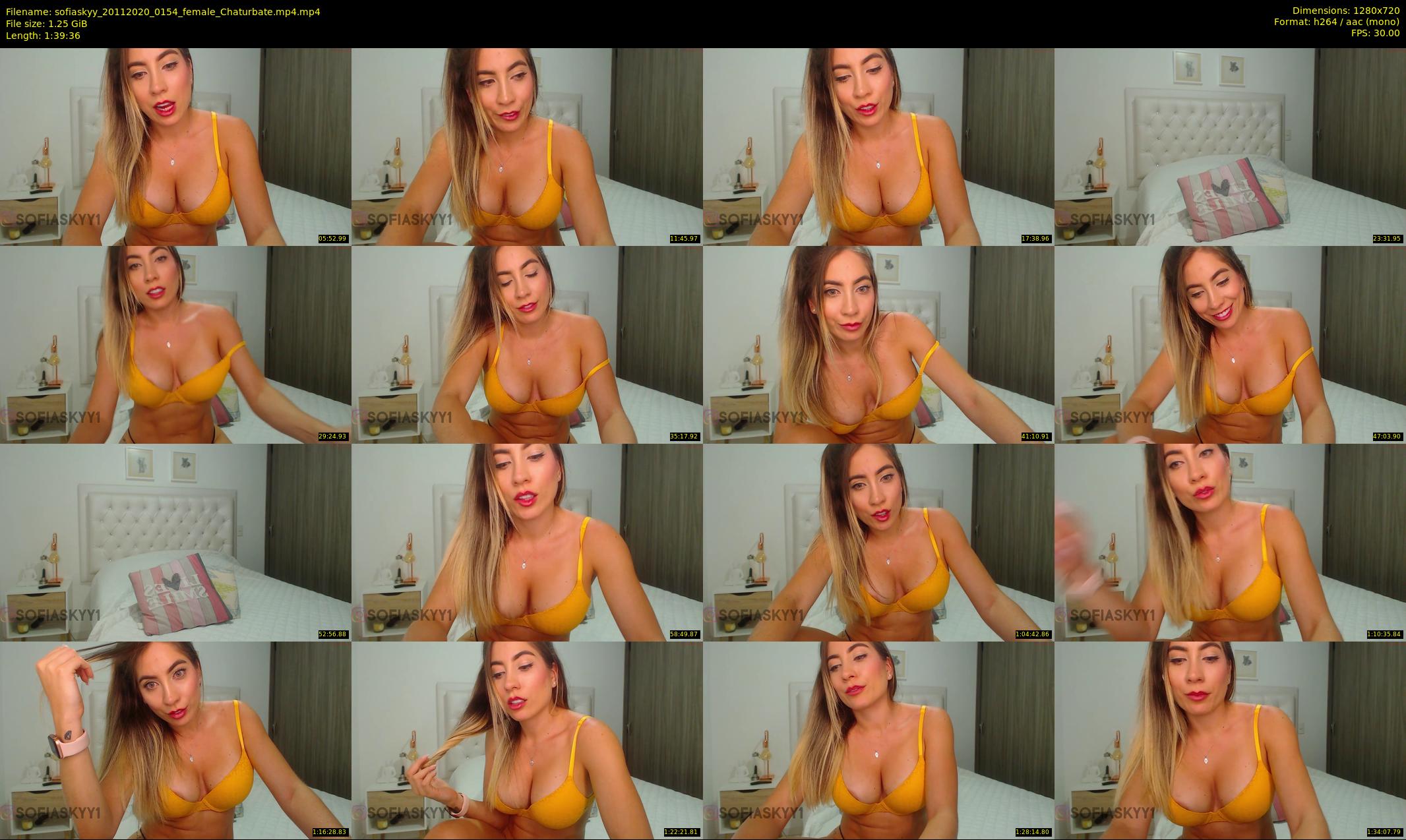 sofiaskyy — 100 minute Chaturbate female cam show recording, 720p, Nov 20, 2020