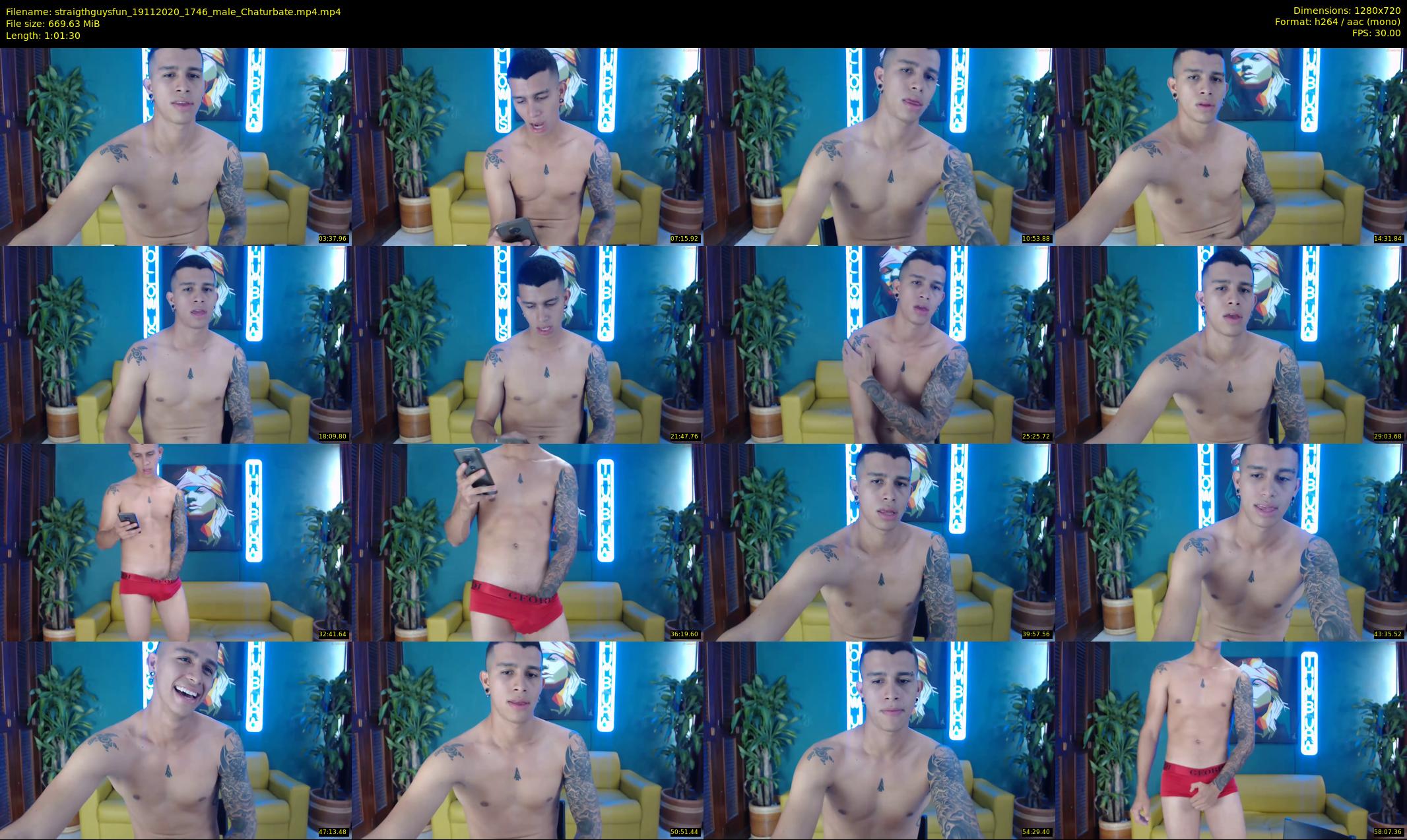 straigthguysfun — 62 minute Chaturbate male cam show recording, 720p, Nov 19, 2020