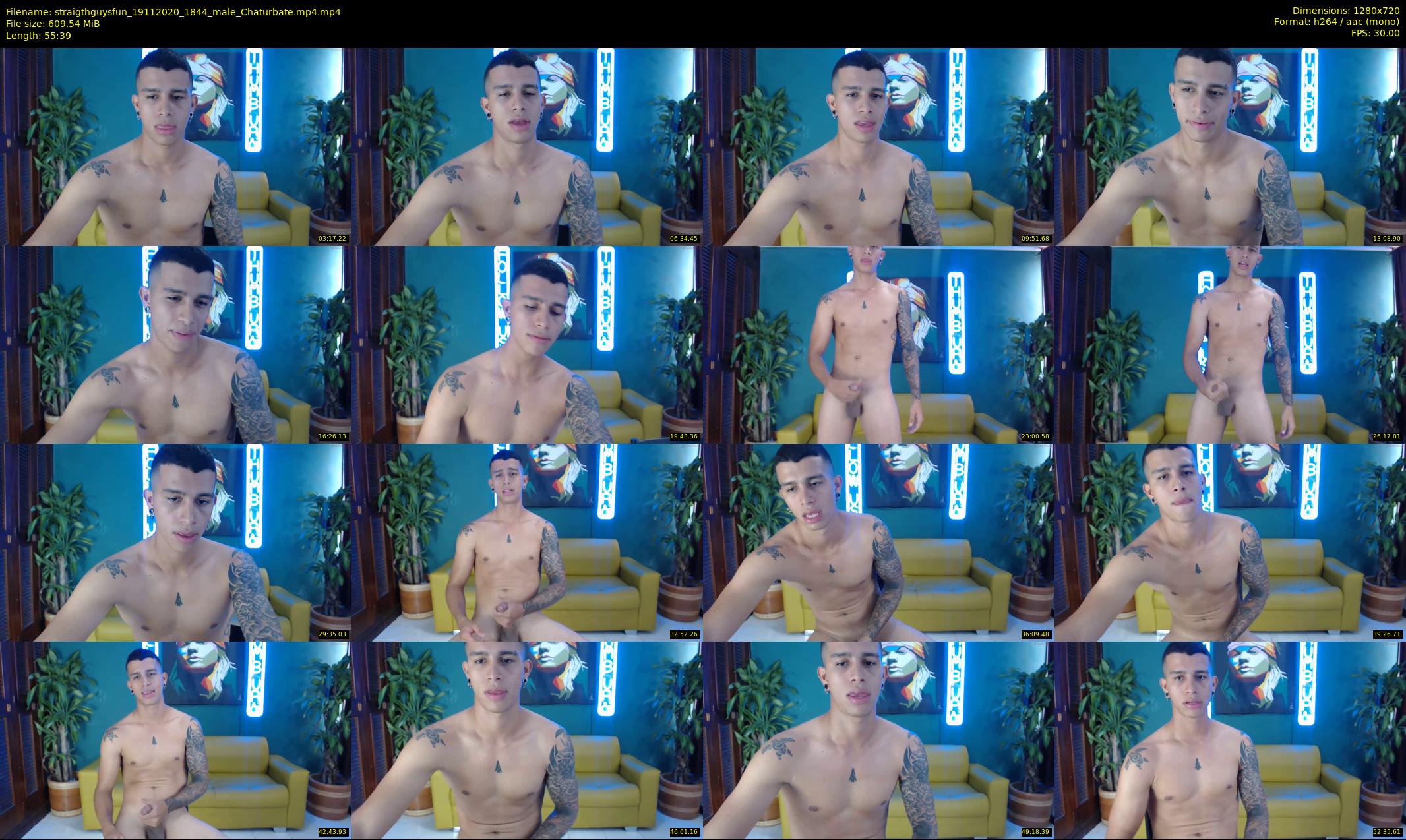 straigthguysfun — 56 minute Chaturbate male cam show recording, 720p, Nov 19, 2020