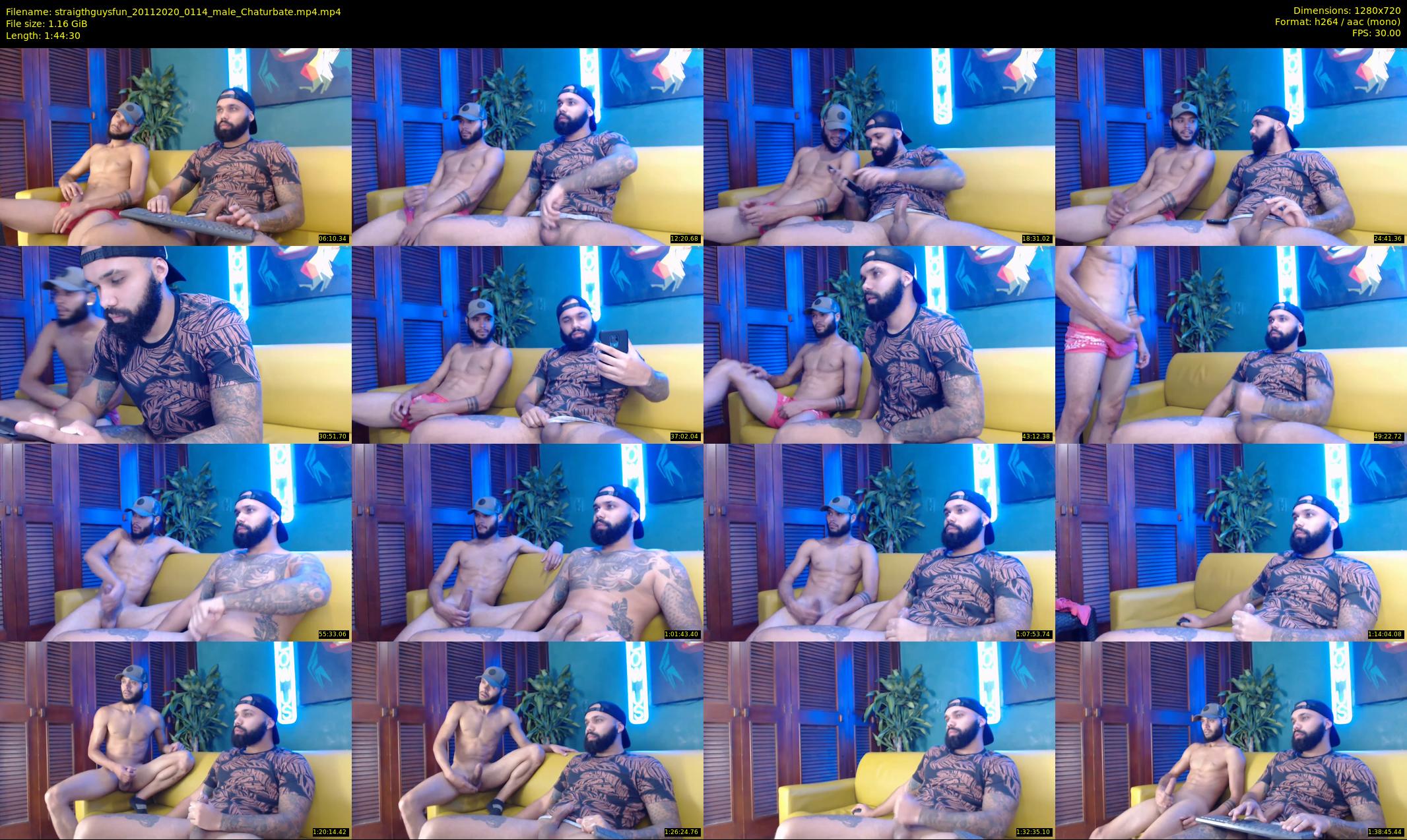 straigthguysfun — 105 minute Chaturbate male cam show recording, 720p, Nov 20, 2020