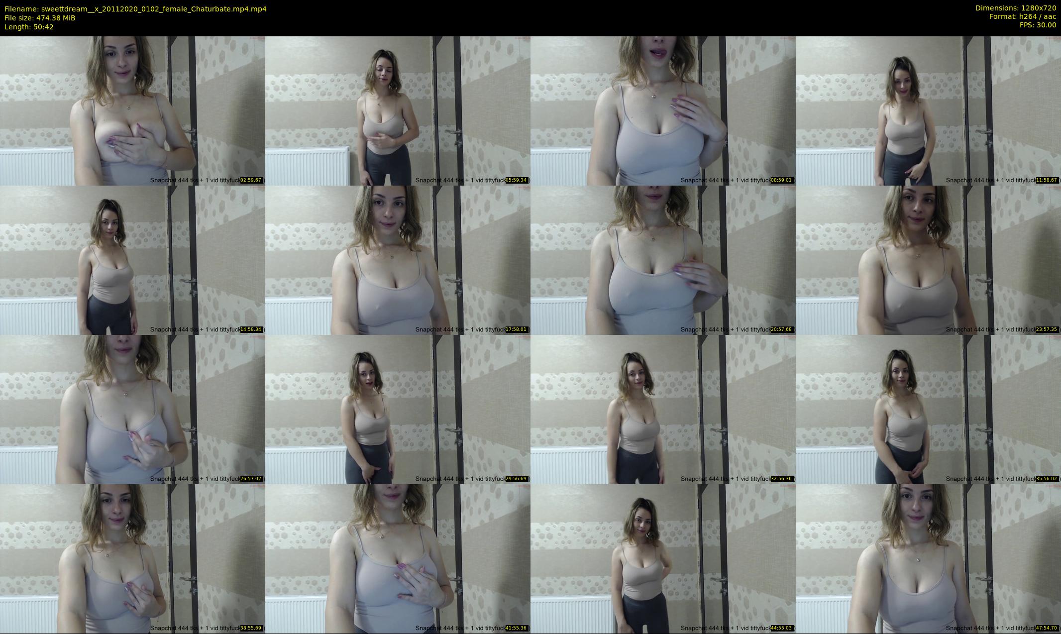 sweettdream__x — 51 minute Chaturbate female cam show recording, 720p, Nov 20, 2020