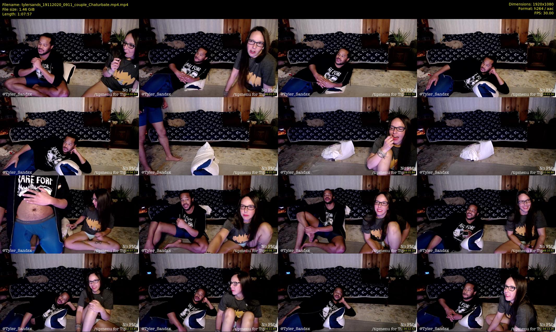 tylersands — 68 minute Chaturbate female cam show recording, 1080p, Nov 19, 2020