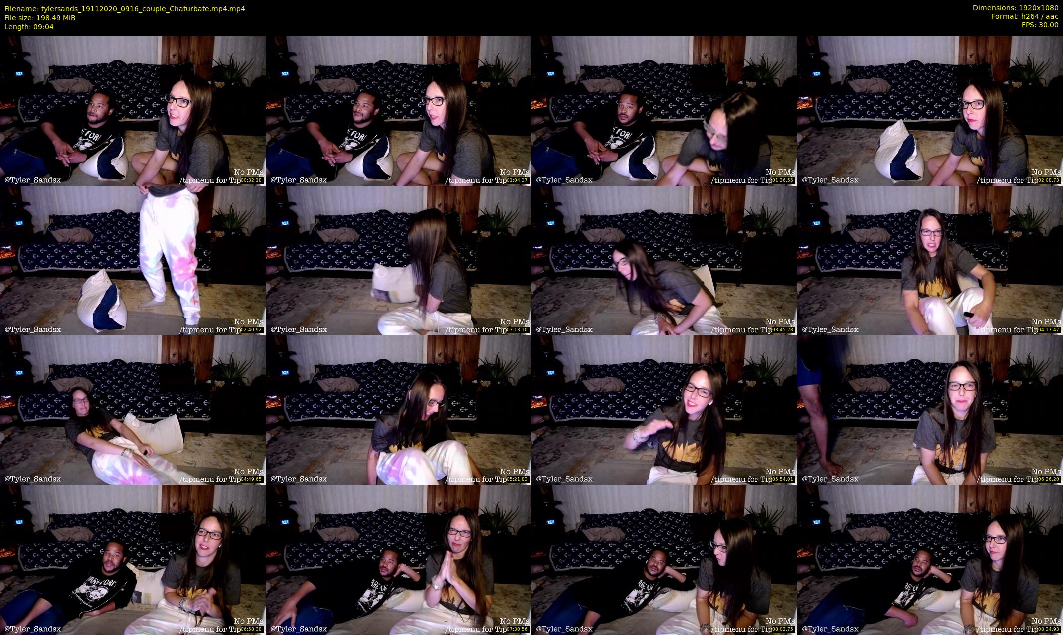 tylersands — 10 minute Chaturbate female cam show recording, 1080p, Nov 19, 2020