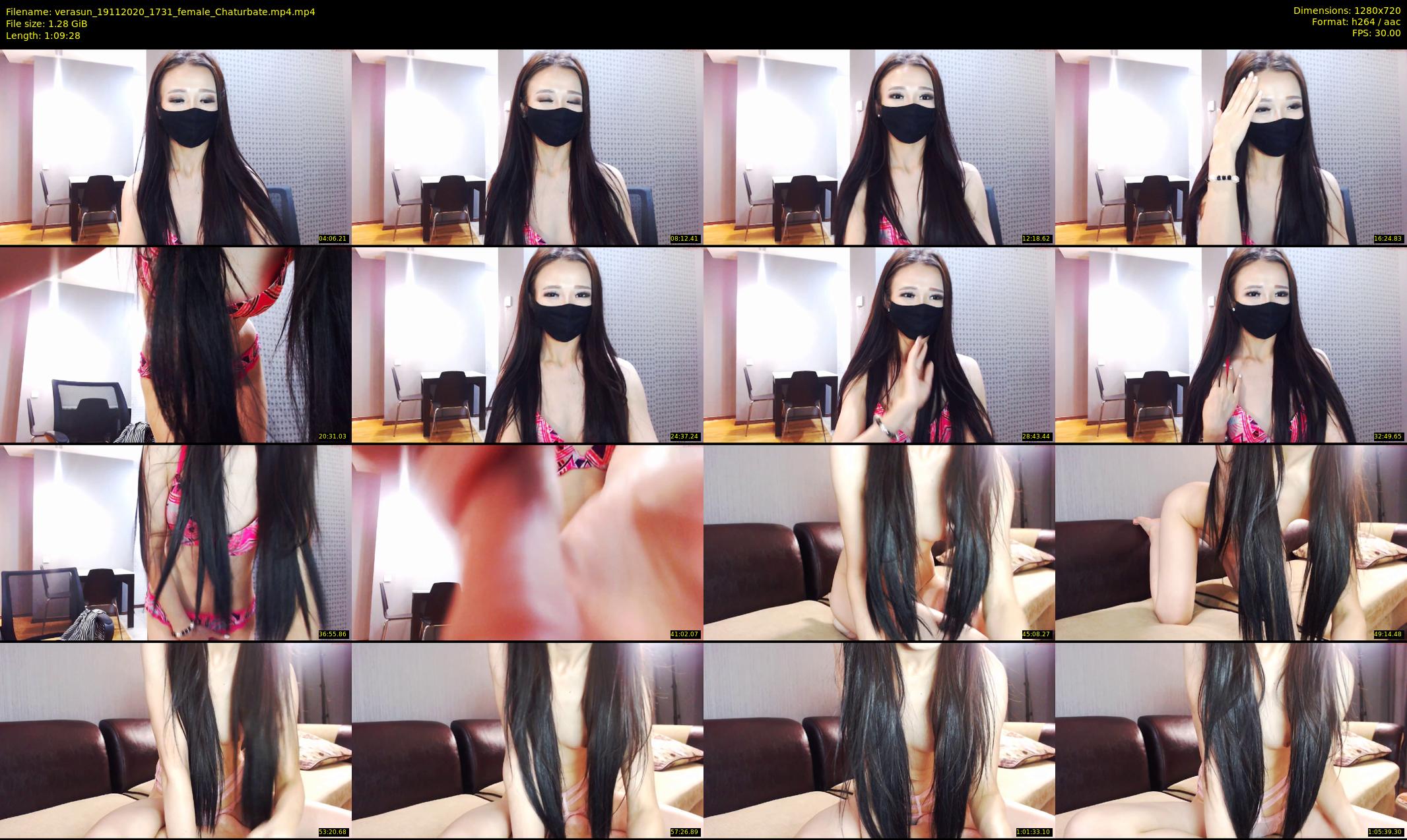 verasun — 70 minute Chaturbate female cam show recording, 720p, Nov 19, 2020