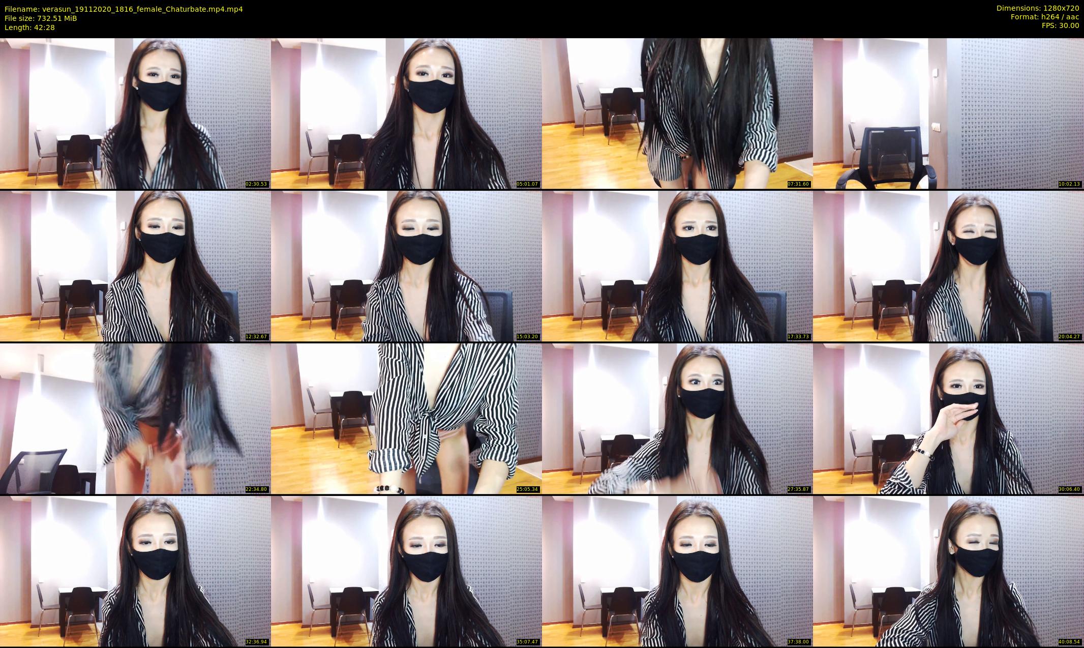 verasun — 43 minute Chaturbate female cam show recording, 720p, Nov 19, 2020