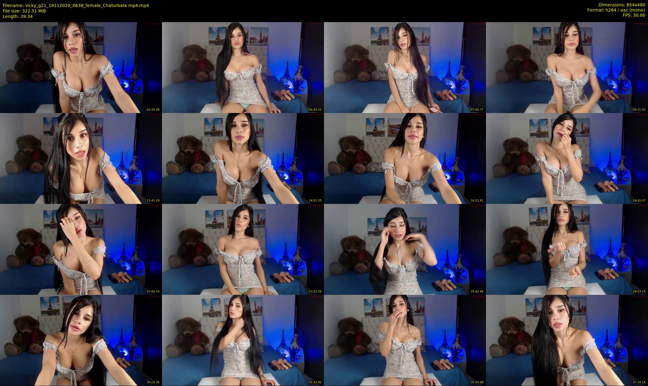 vicky_g21 — 40 minute Chaturbate female cam show recording, 480p, Nov 19, 2020