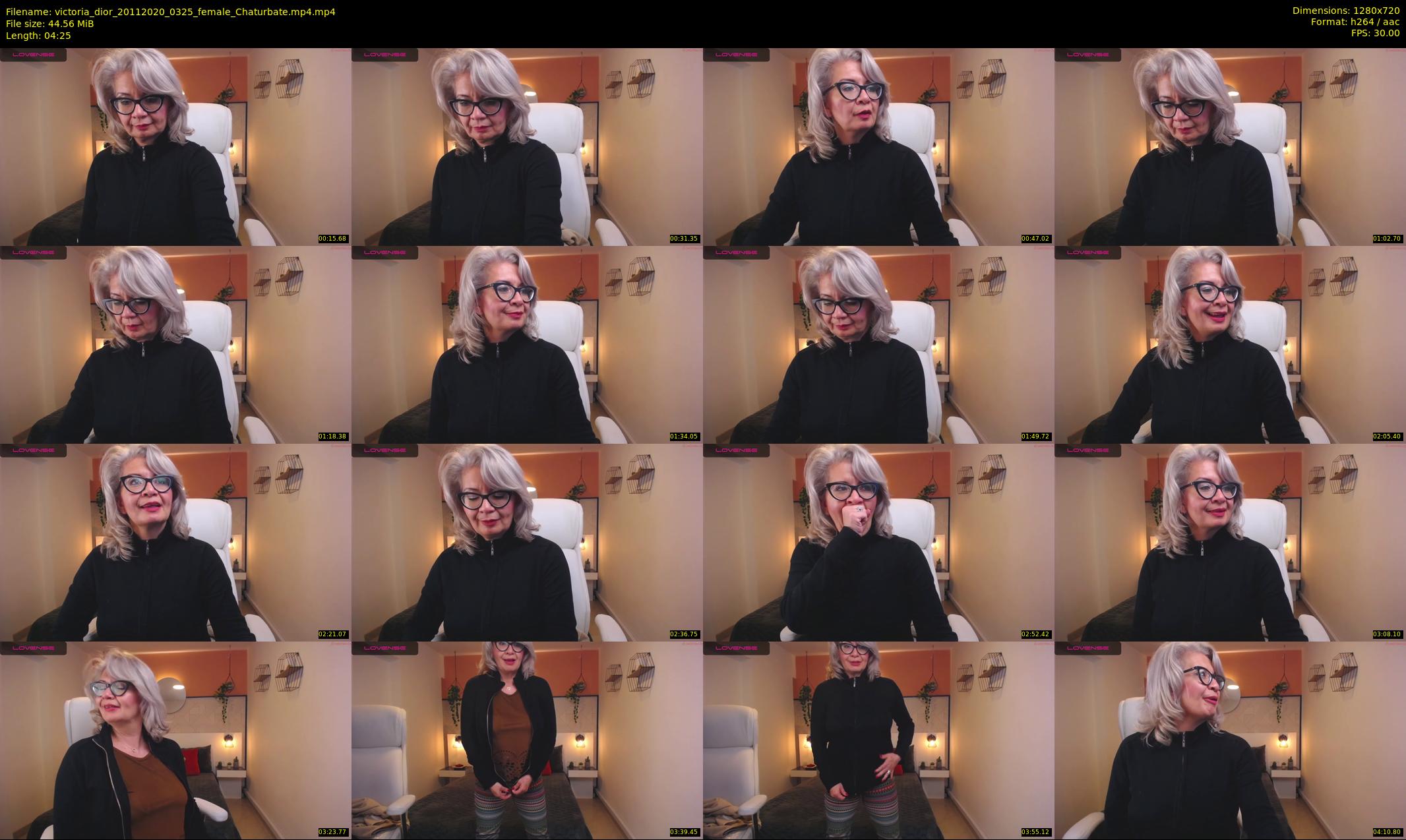 victoria_dior — 5 minute Chaturbate female cam show recording, 720p, Nov 20, 2020