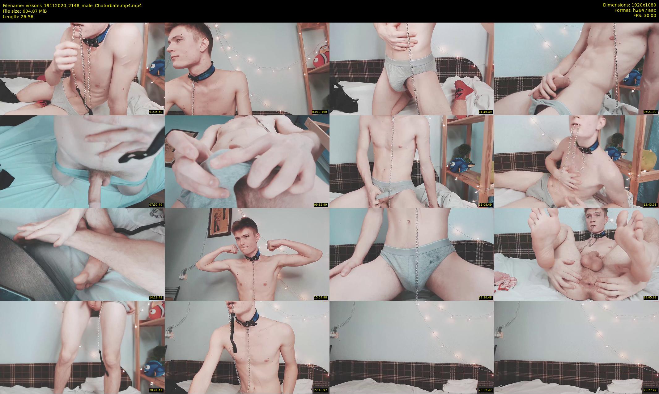 viksons — 27 minute Chaturbate male cam show recording, 1080p, Nov 19, 2020