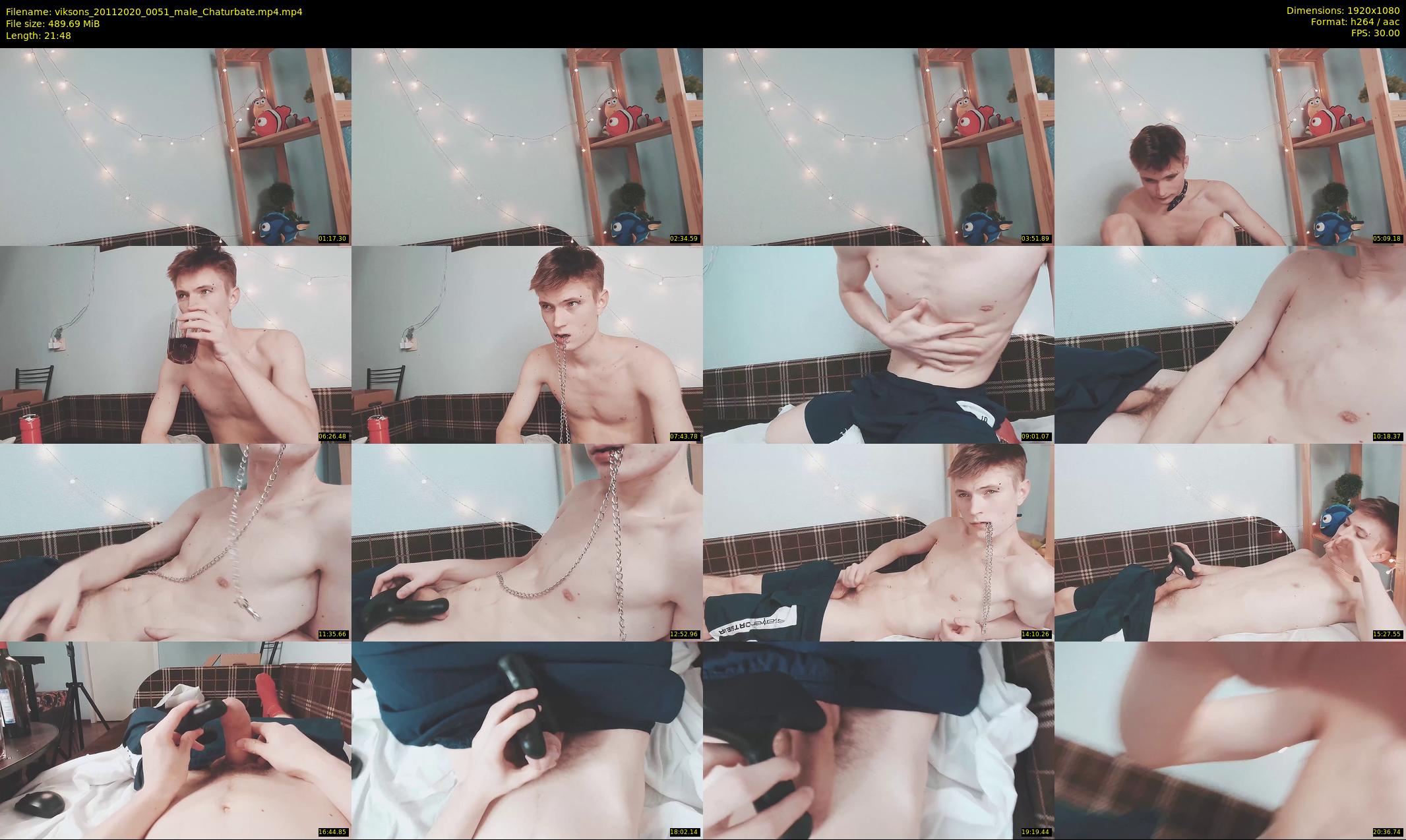 viksons — 22 minute Chaturbate male cam show recording, 1080p, Nov 20, 2020