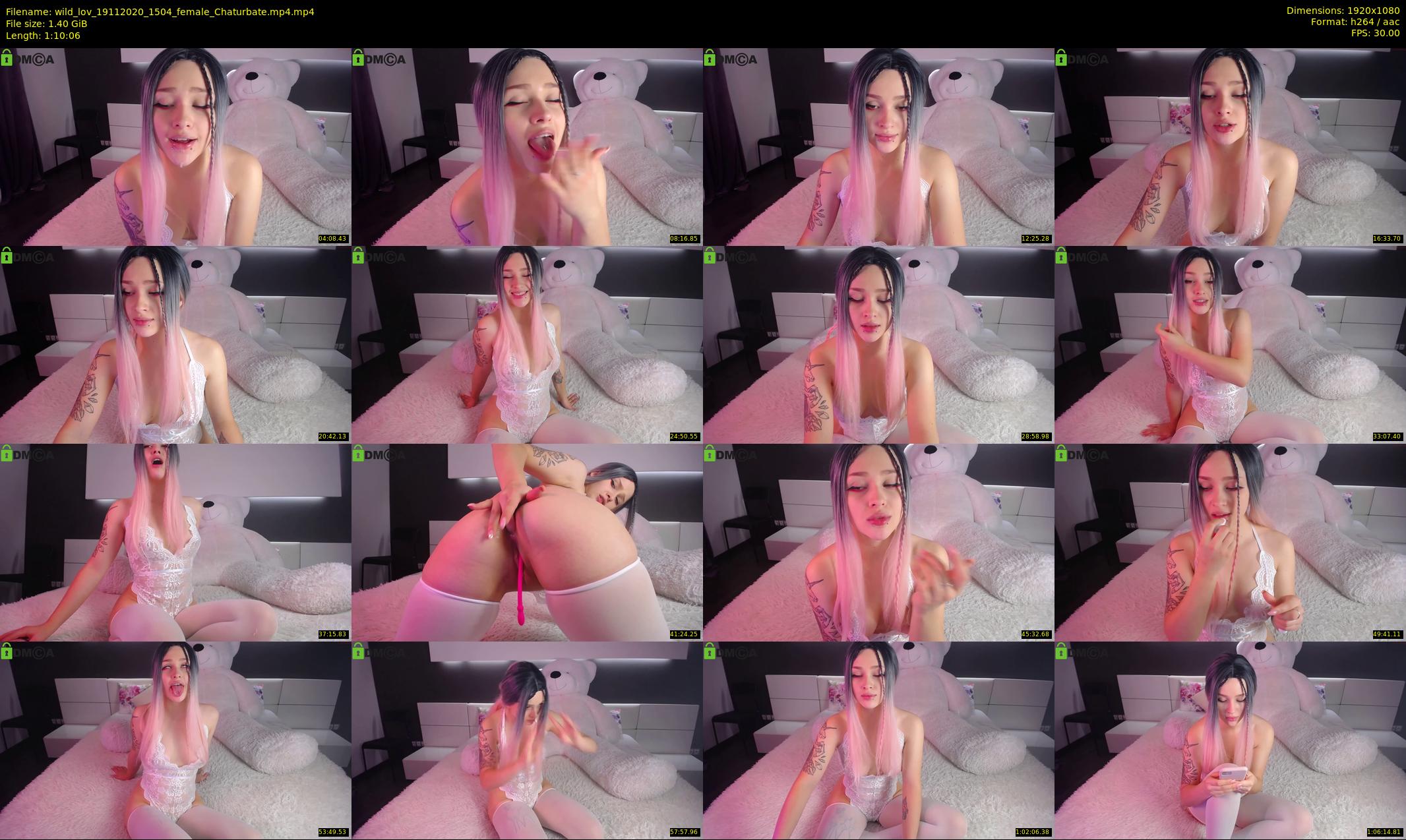 wild_lov — 71 minute Chaturbate female cam show recording, 1080p, Nov 19, 2020