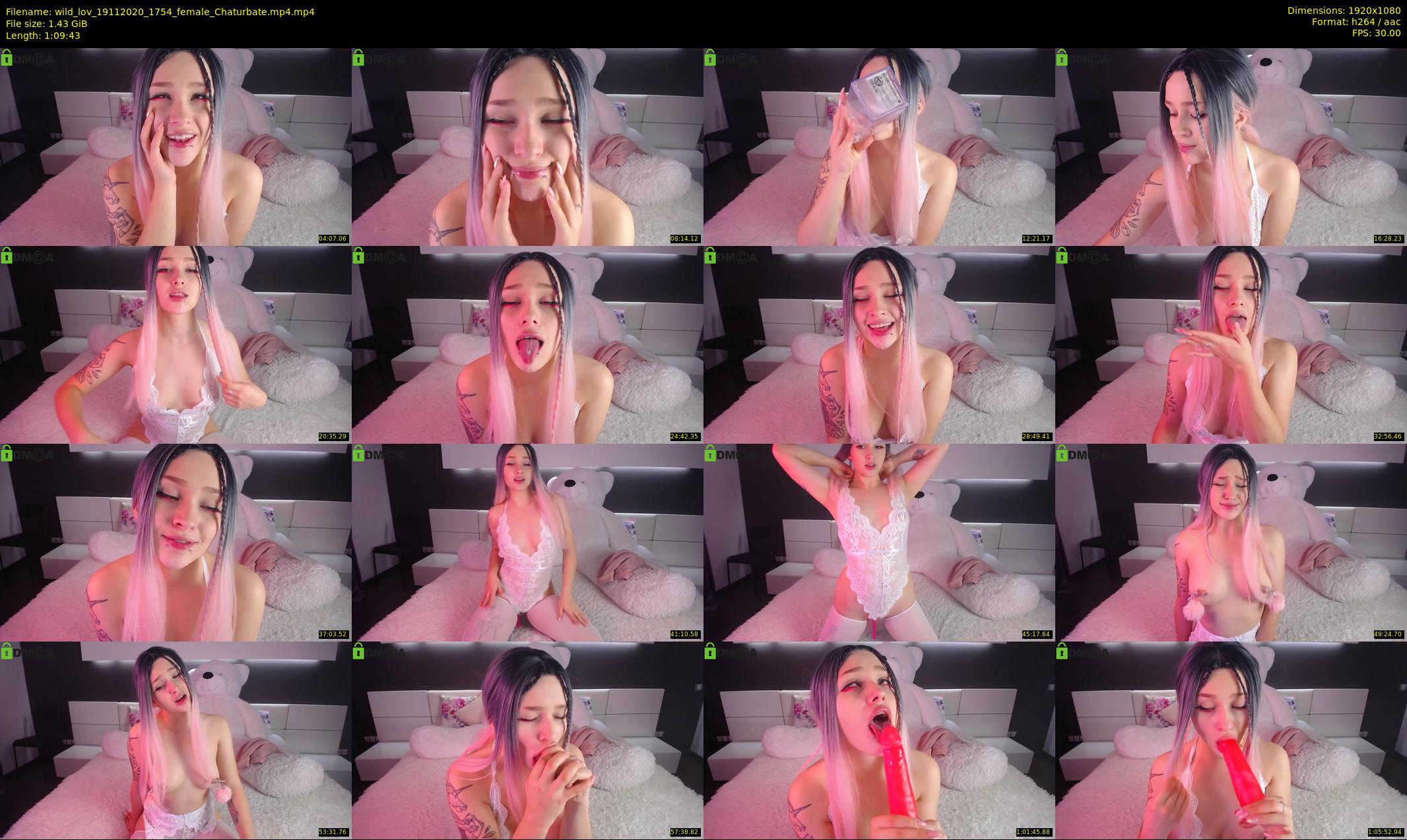 wild_lov — 70 minute Chaturbate female cam show recording, 1080p, Nov 19, 2020