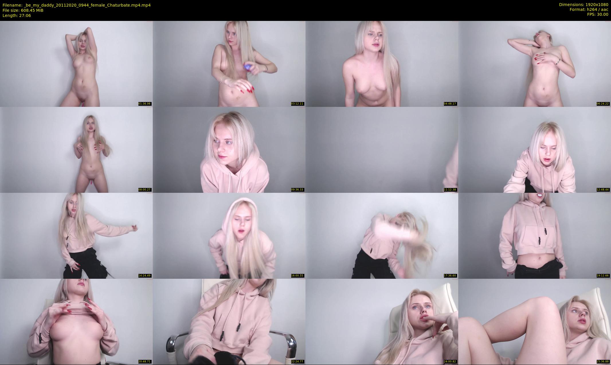 _be_my_daddy — 28 minute Chaturbate female cam show recording, 1080p, Nov 20, 2020