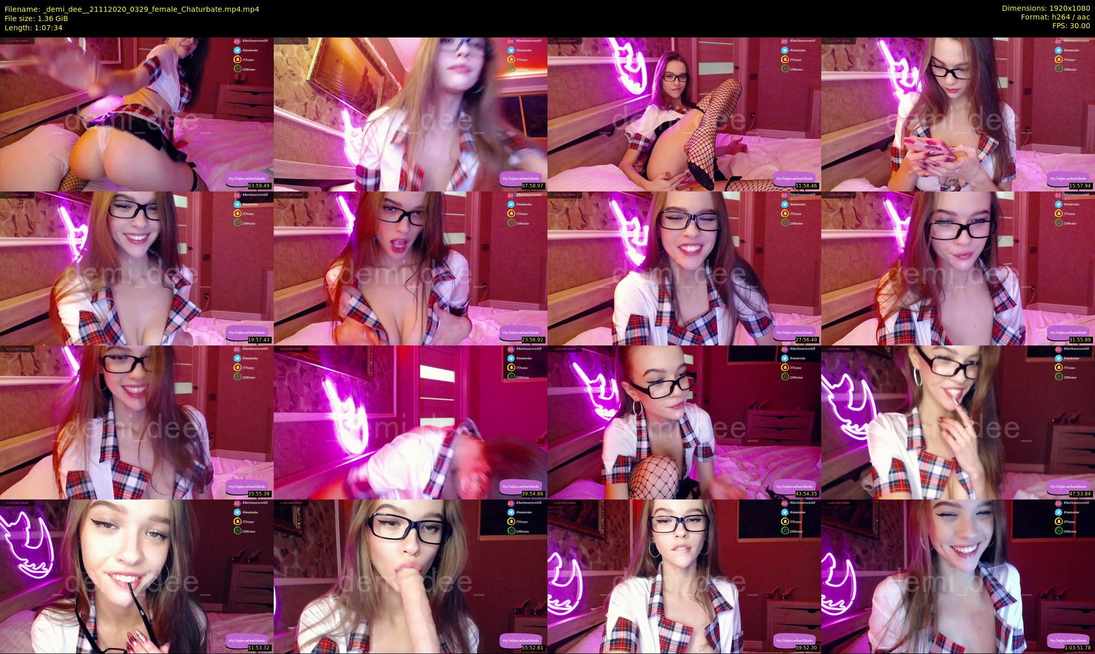 _demi_dee_ — 68 minute Chaturbate female cam show recording, 1080p, Nov 21, 2020