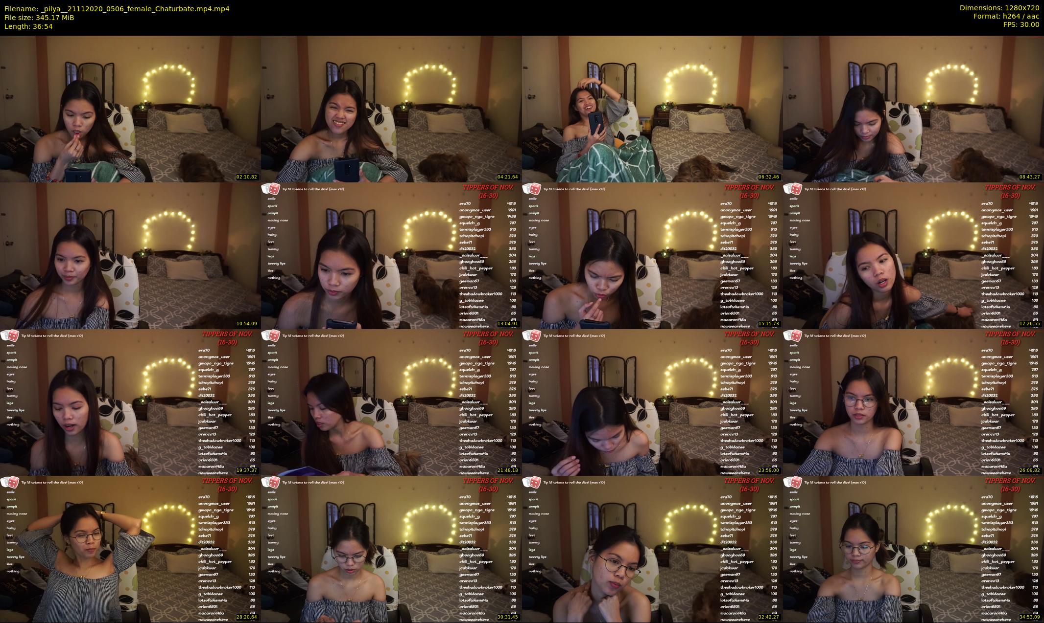 _pilya_ — 37 minute Chaturbate female cam show recording, 720p, Nov 21, 2020