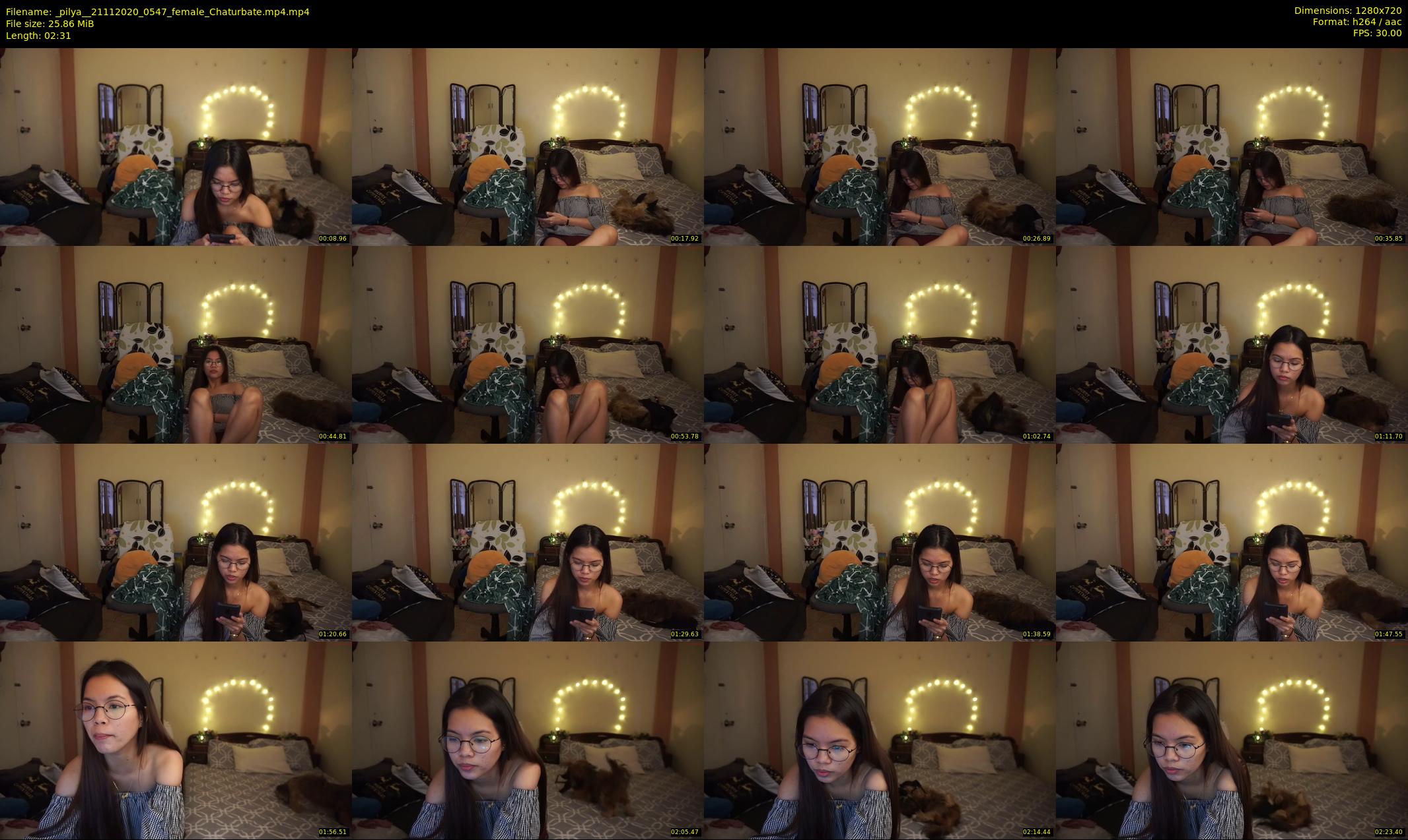 _pilya_ — 3 minute Chaturbate female cam show recording, 720p, Nov 21, 2020