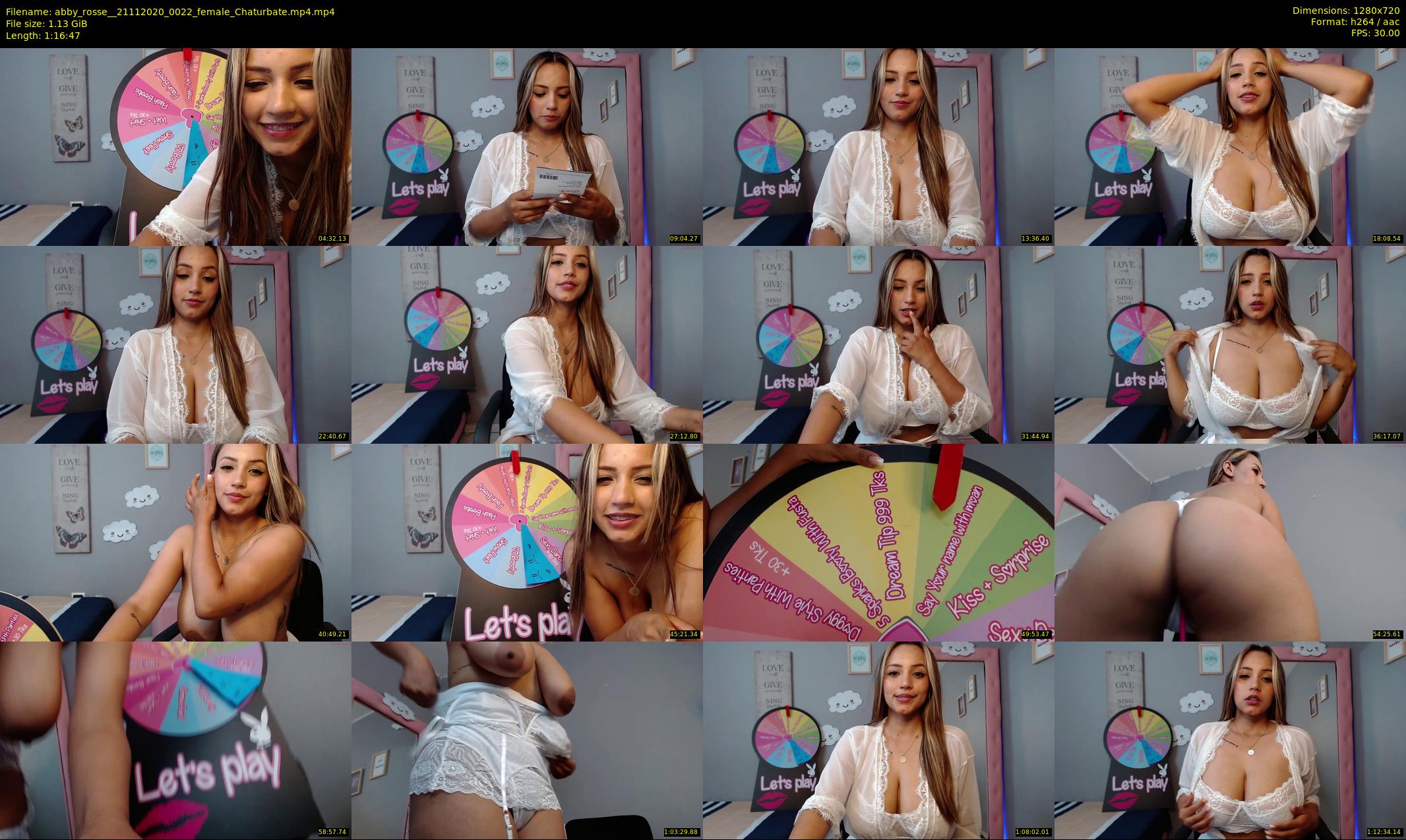 abby_rosse_ — 77 minute Chaturbate female cam show recording, 720p, Nov 21, 2020