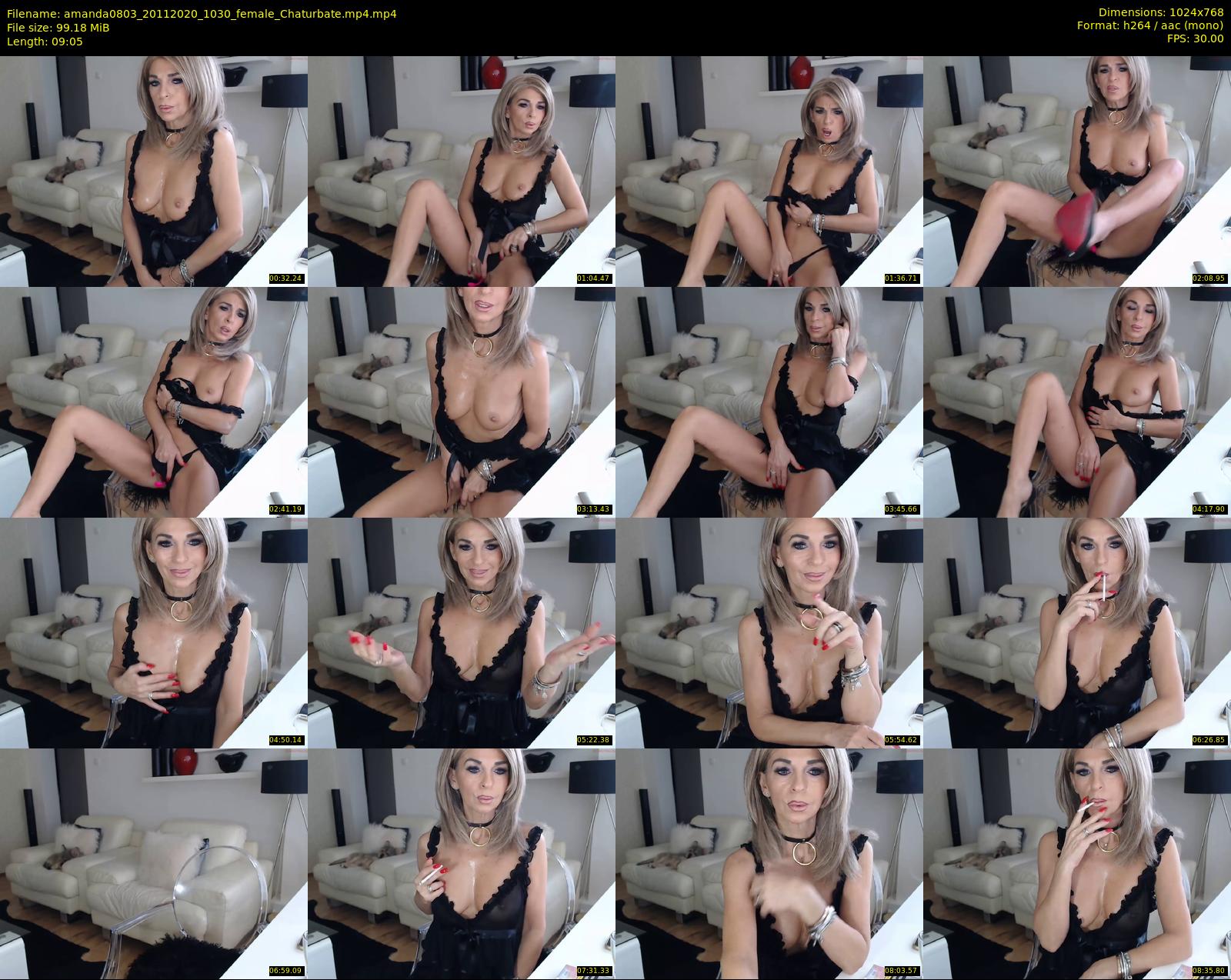 amanda0803 — 10 minute Chaturbate female cam show recording, 720p, Nov 20, 2020