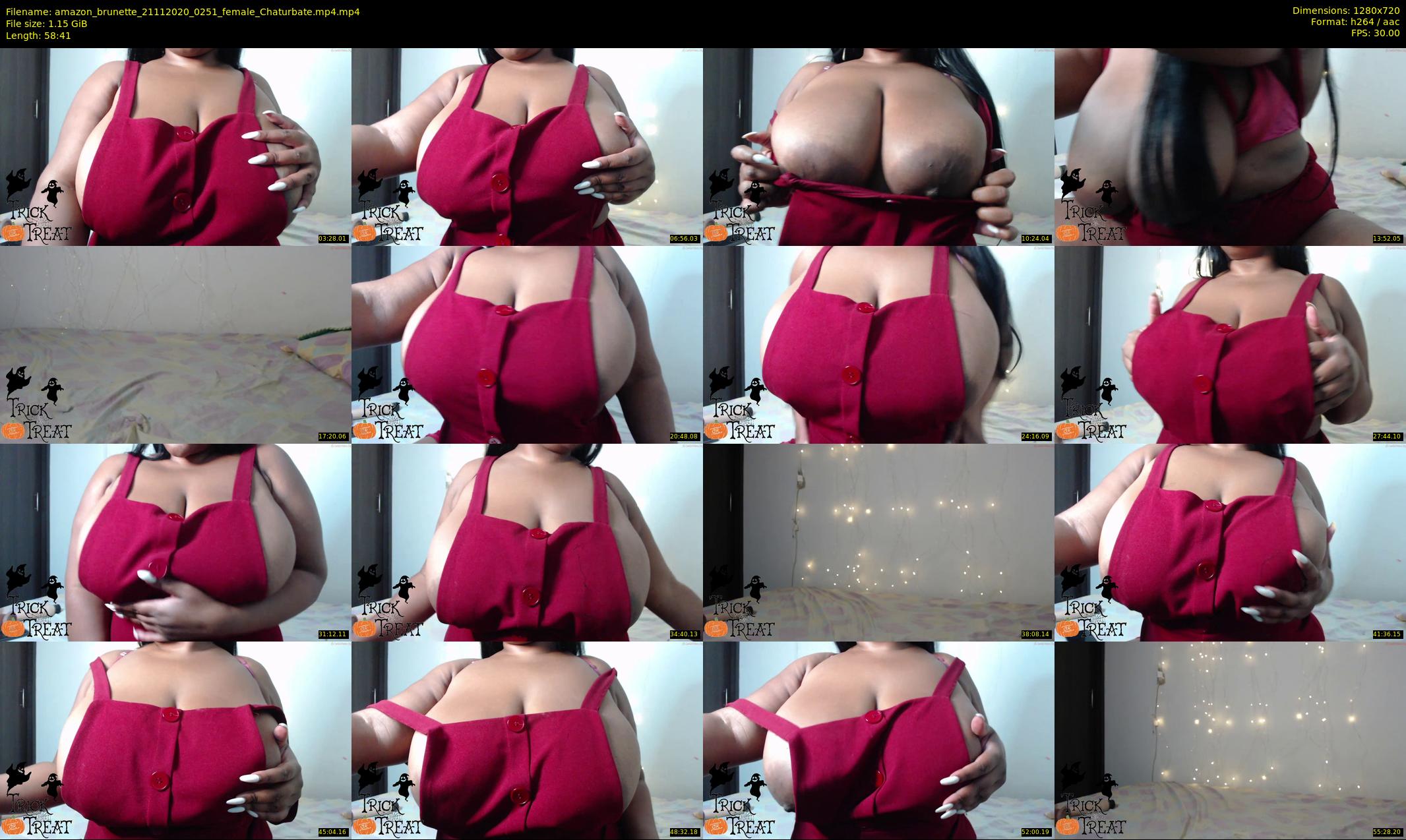 amazon_brunette — 59 minute Chaturbate female cam show recording, 720p, Nov 21, 2020