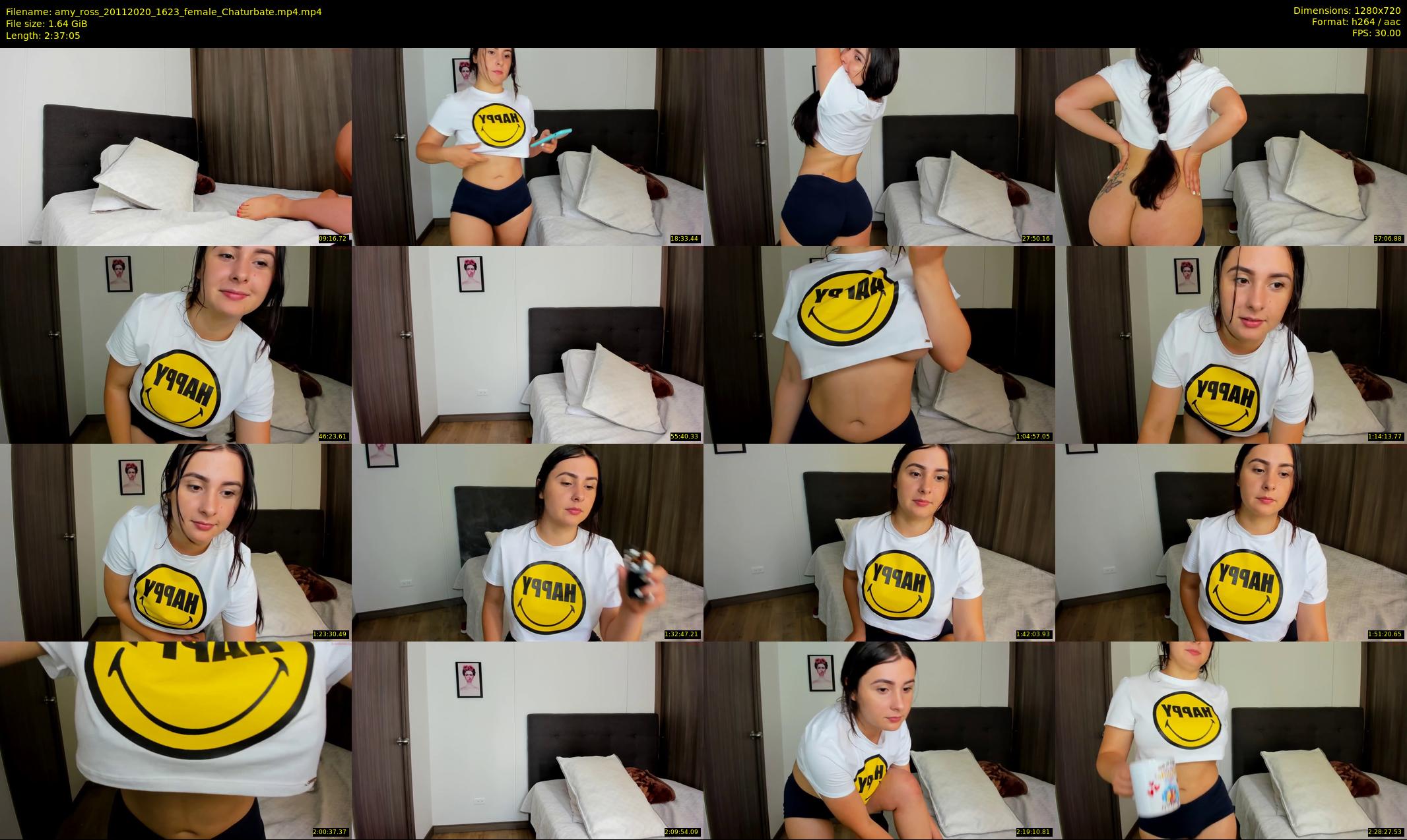 amy_ross — 158 minute Chaturbate female cam show recording, 720p, Nov 20, 2020