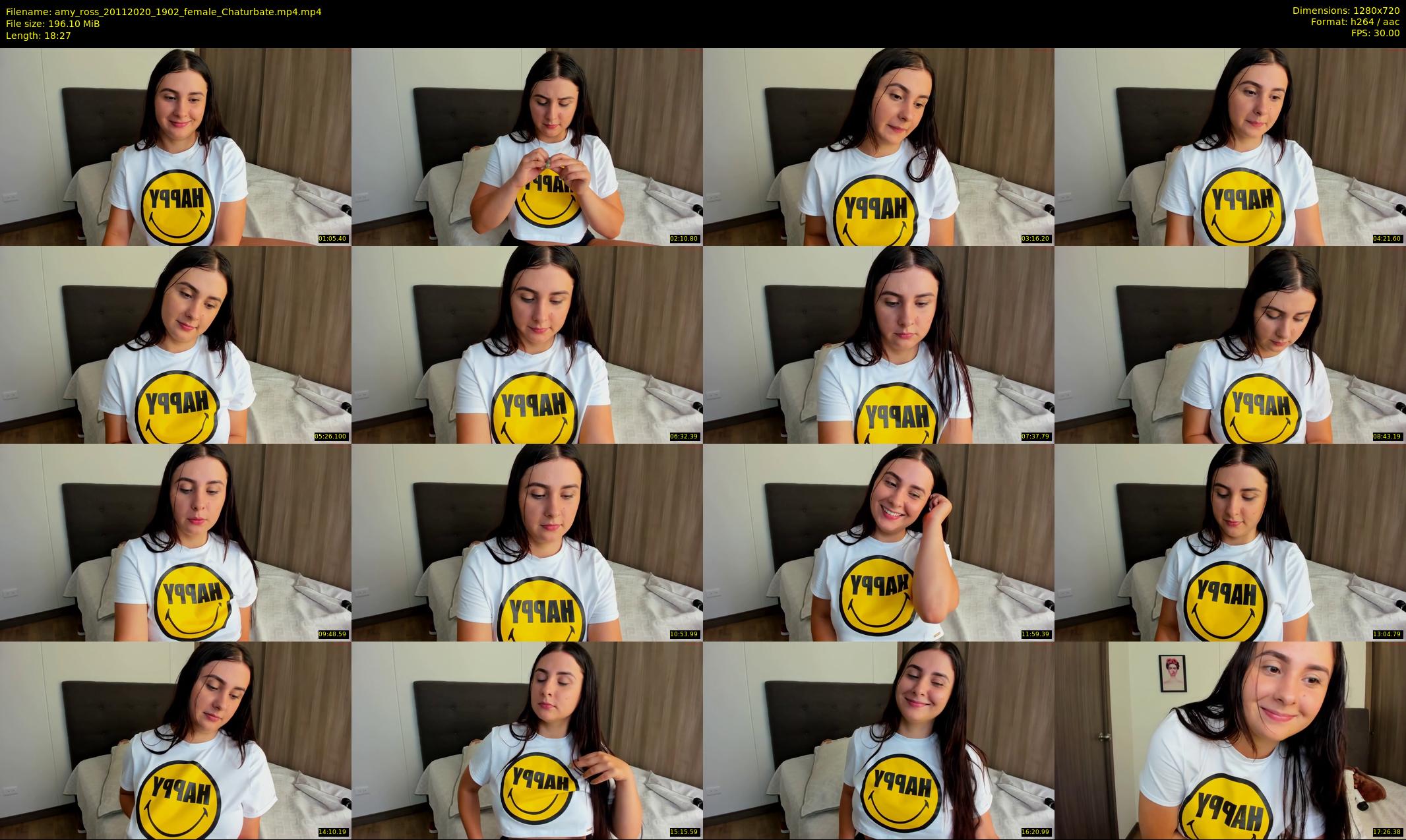 amy_ross — 19 minute Chaturbate female cam show recording, 720p, Nov 20, 2020
