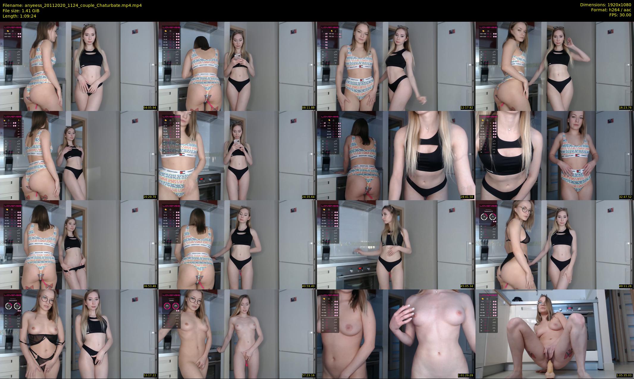 anyeess — 70 minute Chaturbate female cam show recording, 1080p, Nov 20, 2020