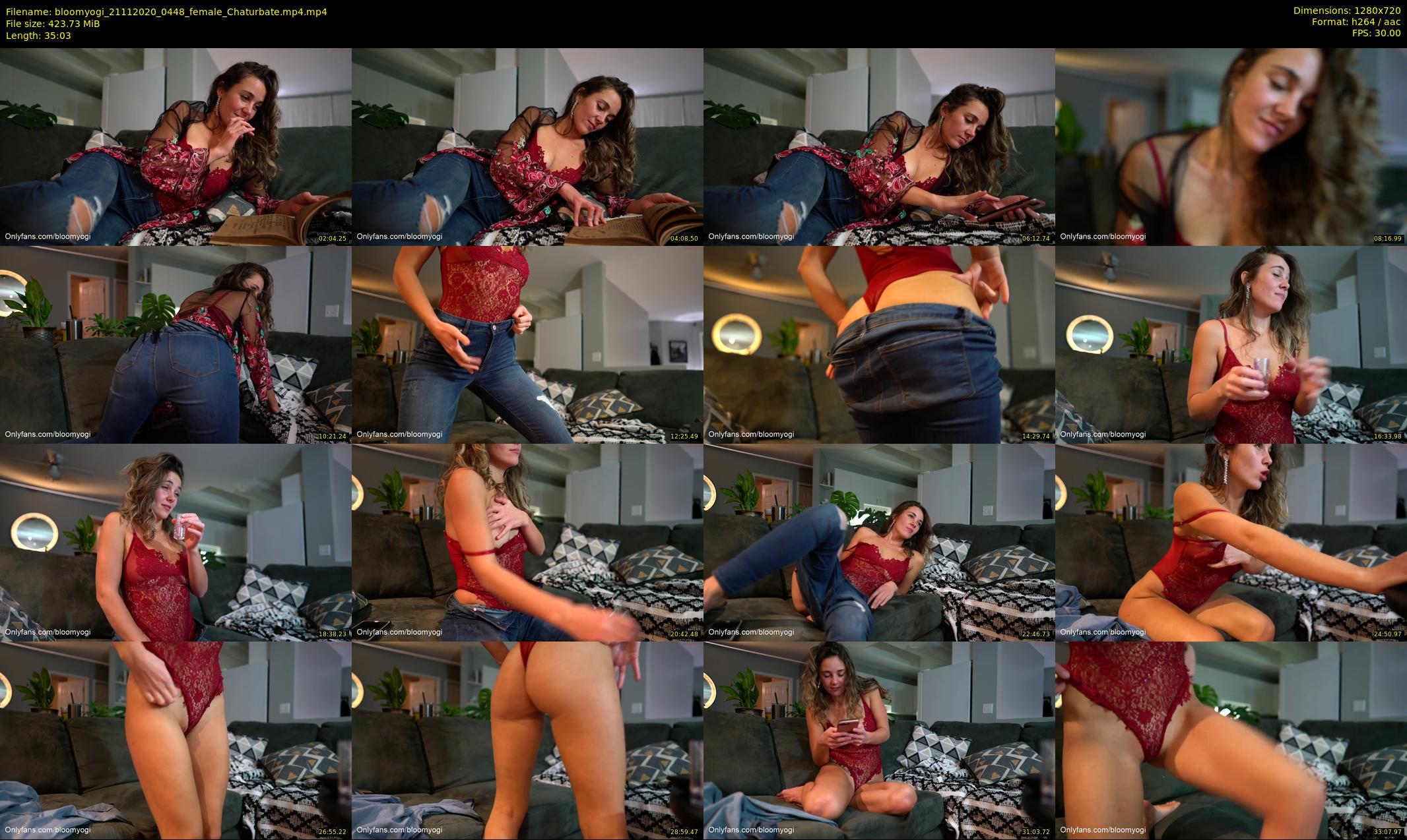 bloomyogi — 36 minute Chaturbate female cam show recording, 720p, Nov 21, 2020