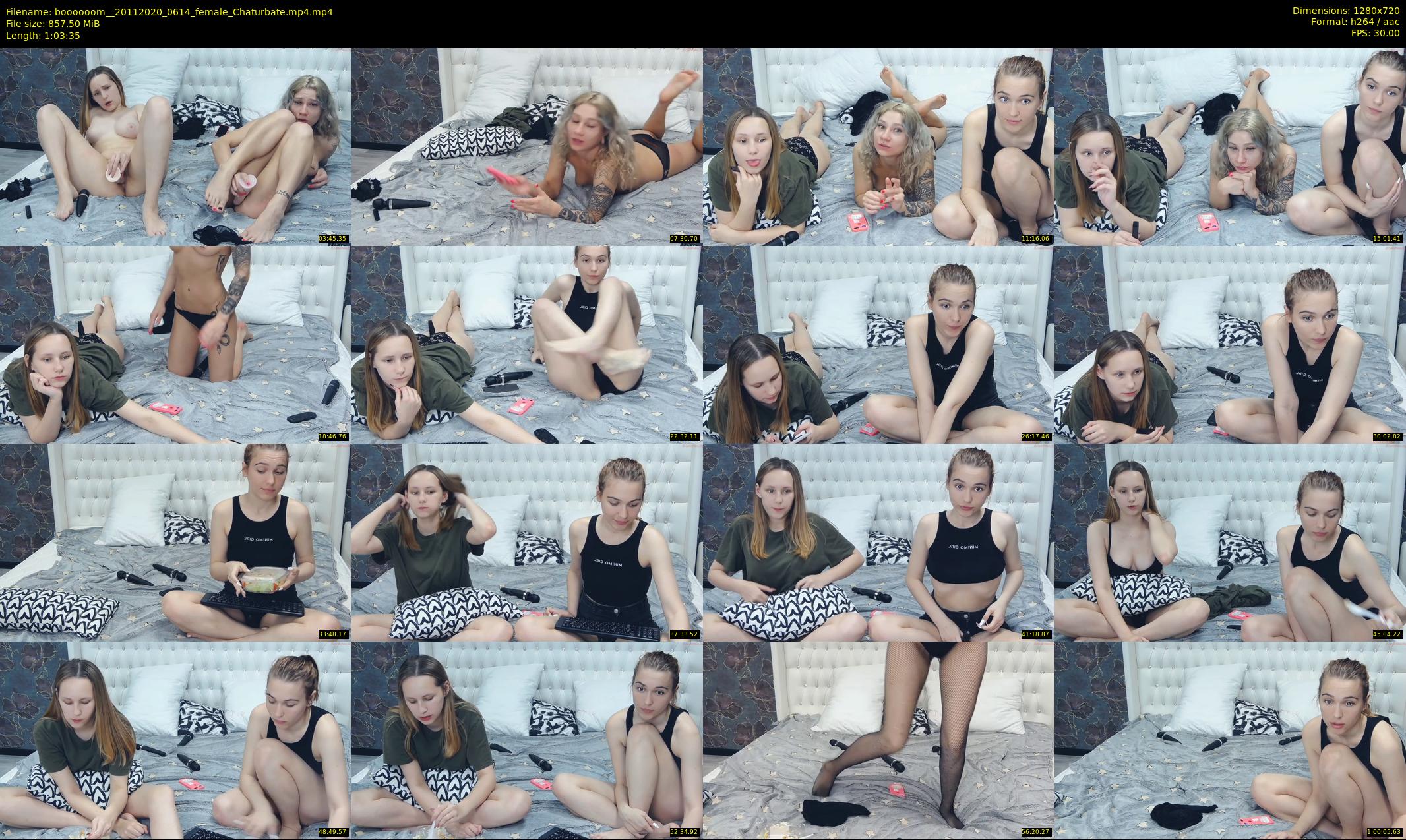 boooooom_ — 64 minute Chaturbate female cam show recording, 720p, Nov 20, 2020