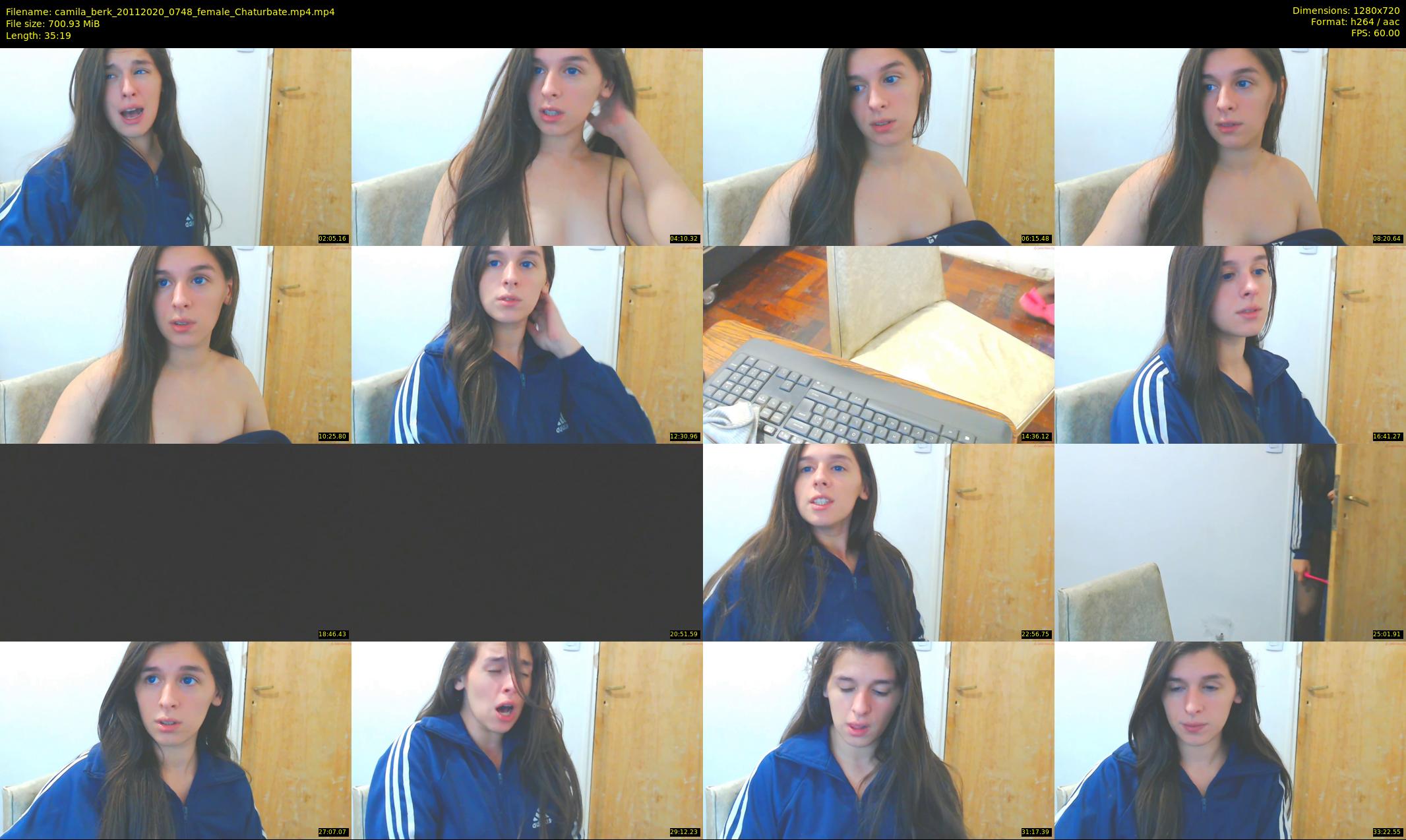 camila_berk — 36 minute Chaturbate female cam show recording, 720p, Nov 20, 2020