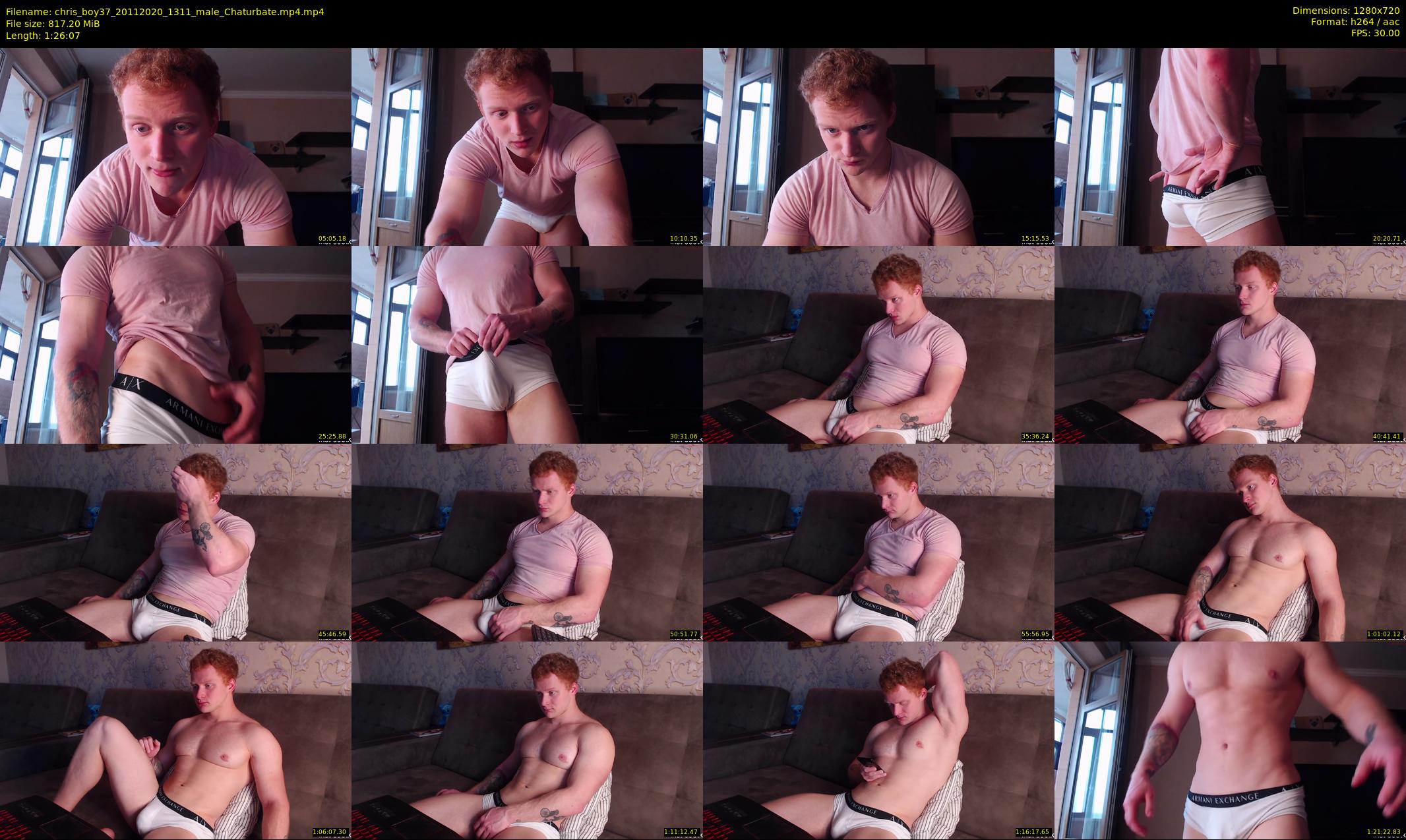chris_boy37 — 87 minute Chaturbate male cam show recording, 720p, Nov 20, 2020