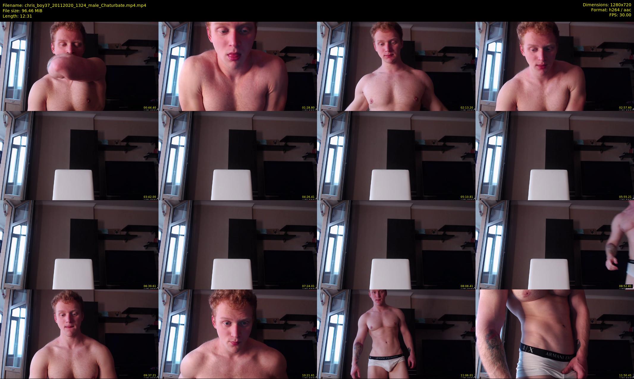 chris_boy37 — 13 minute Chaturbate male cam show recording, 720p, Nov 20, 2020