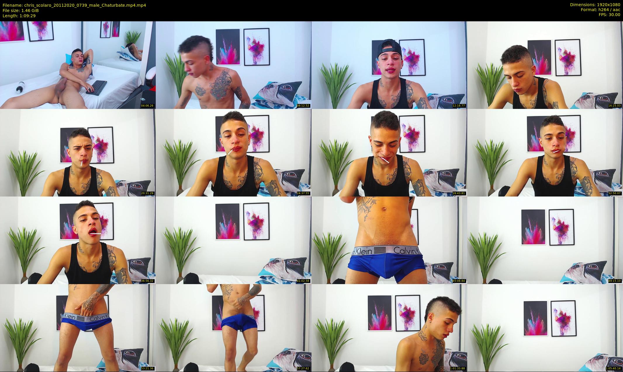 chris_scolaro — 70 minute Chaturbate male cam show recording, 1080p, Nov 20, 2020