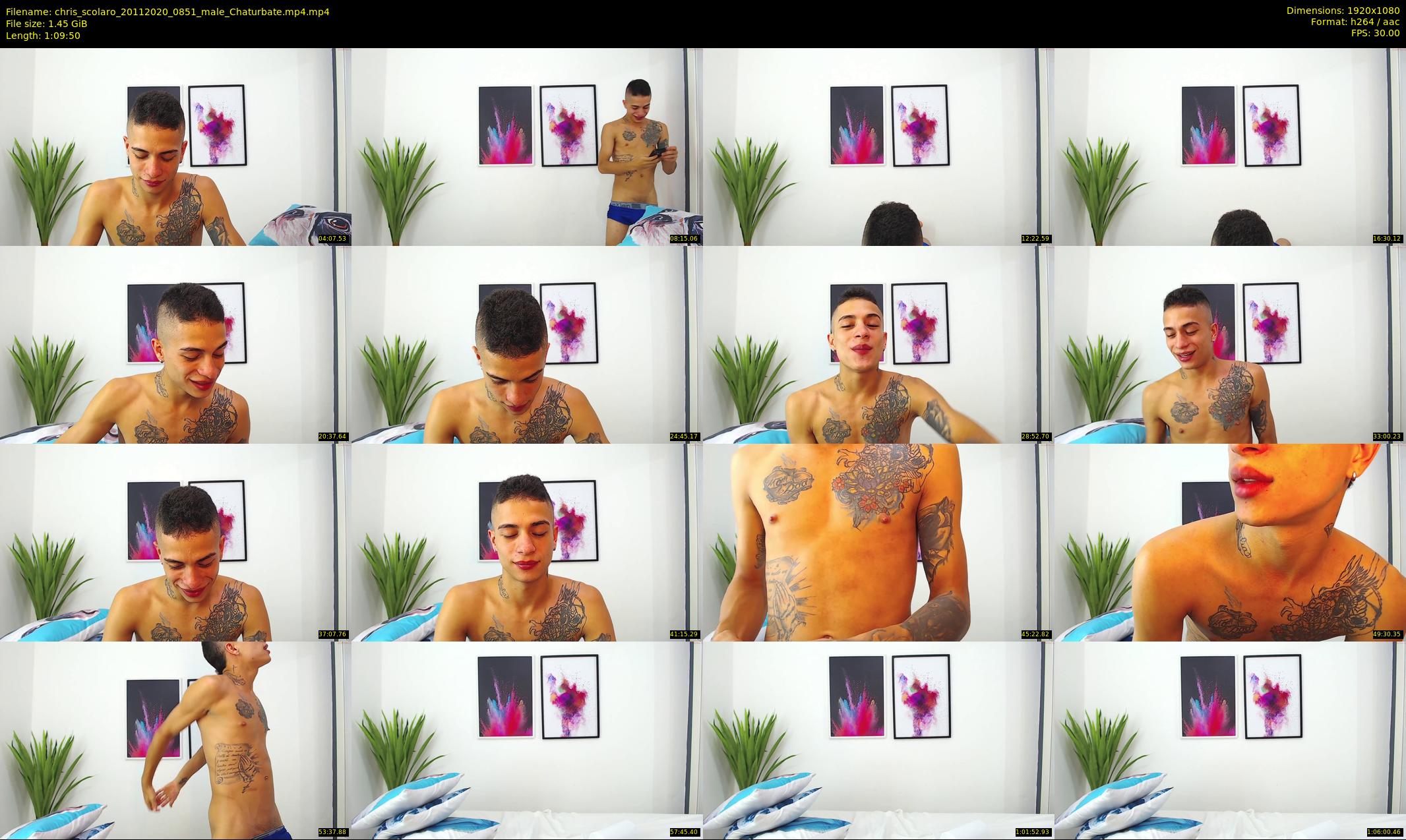 chris_scolaro — 70 minute Chaturbate male cam show recording, 1080p, Nov 20, 2020