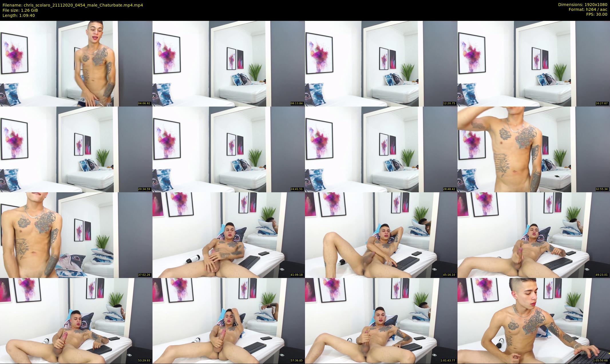 chris_scolaro — 70 minute Chaturbate male cam show recording, 1080p, Nov 21, 2020