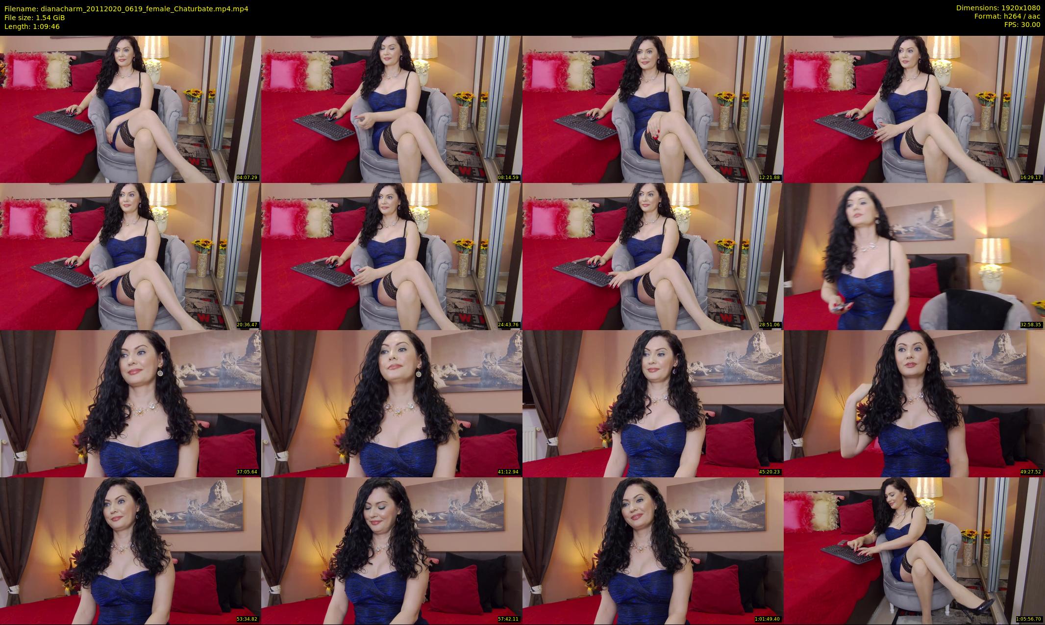 dianacharm — 70 minute Chaturbate female cam show recording, 1080p, Nov 20, 2020