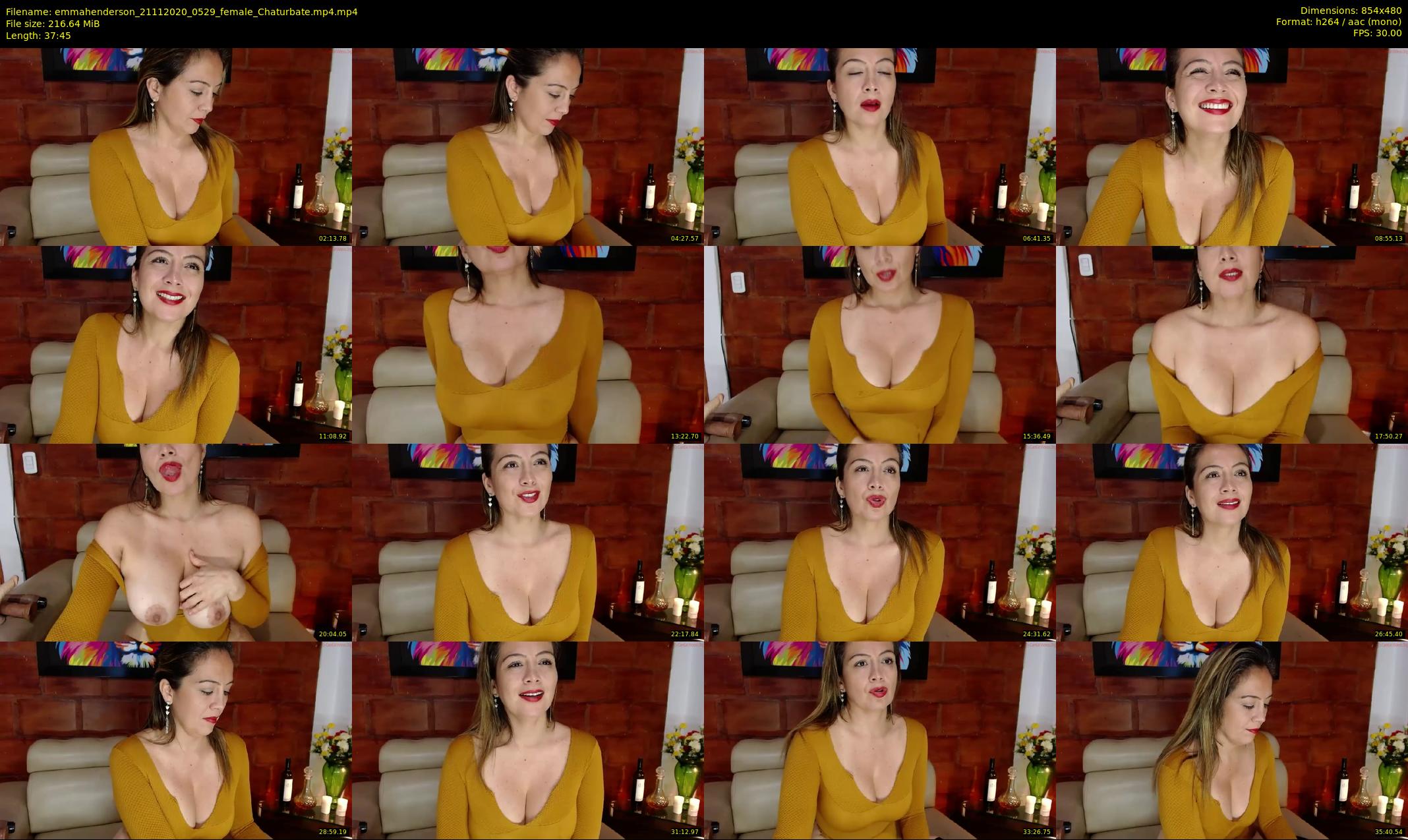 emmahenderson — 38 minute Chaturbate female cam show recording, 480p, Nov 21, 2020