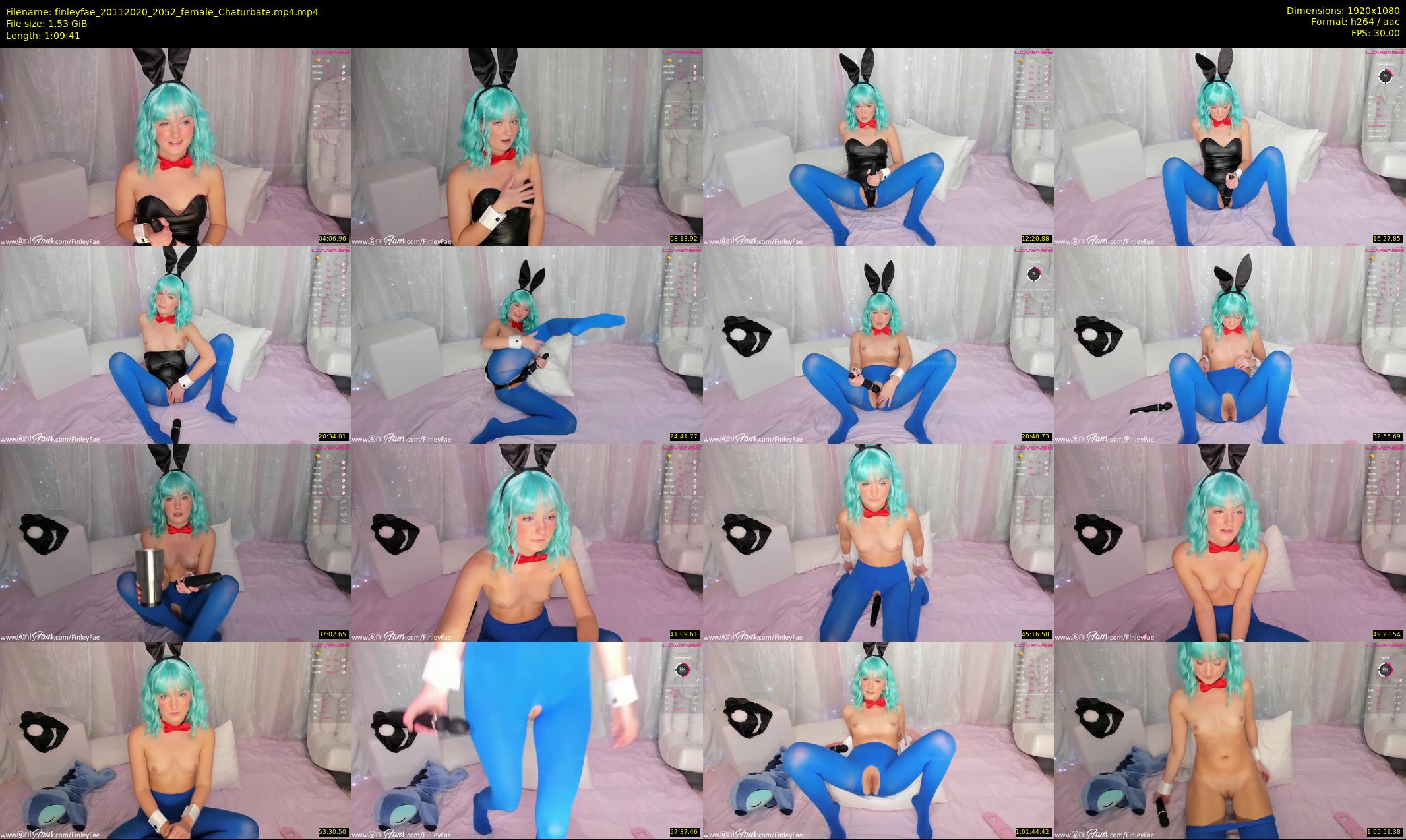 finleyfae — 70 minute Chaturbate female cam show recording, 1080p, Nov 20, 2020