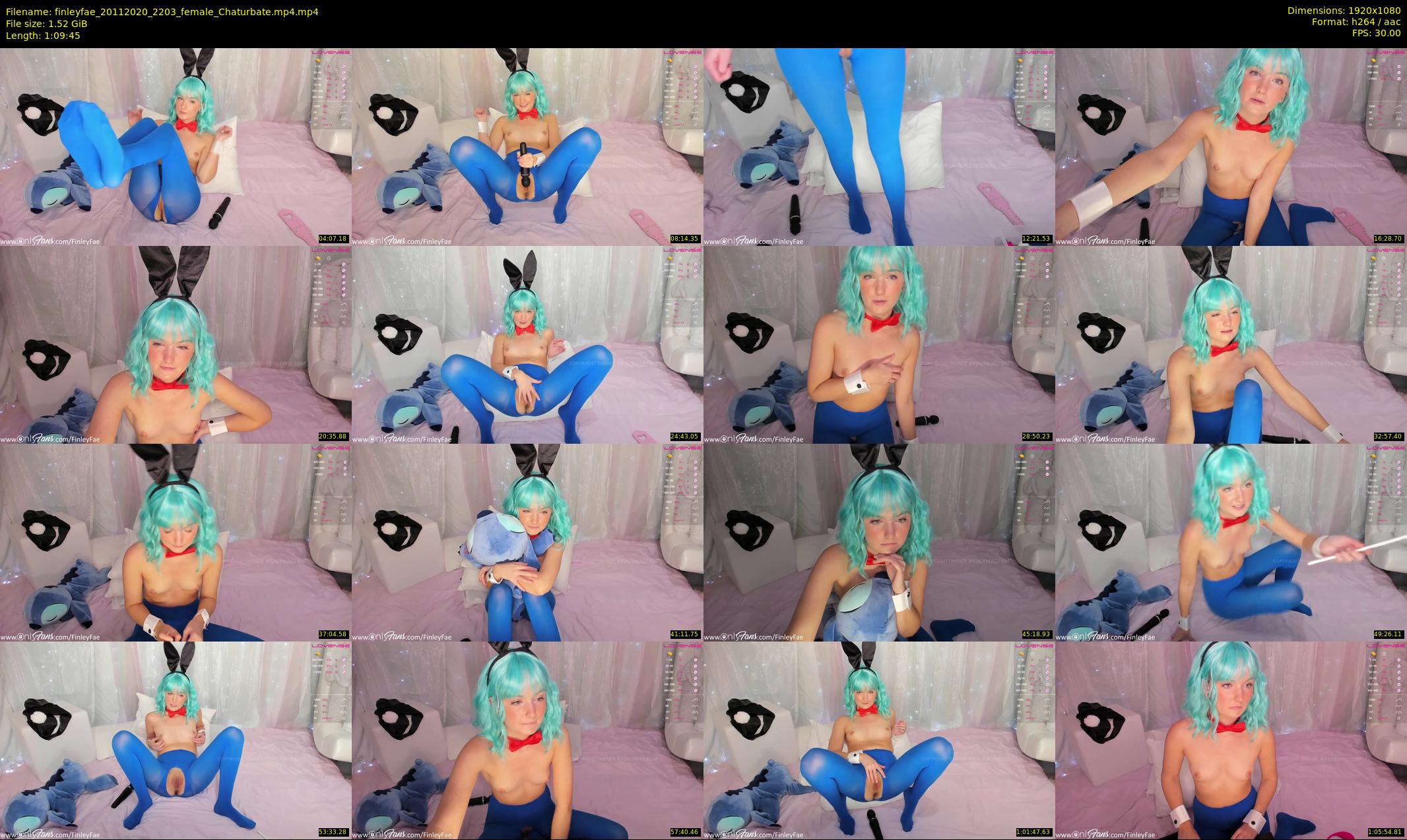 finleyfae — 70 minute Chaturbate female cam show recording, 1080p, Nov 20, 2020