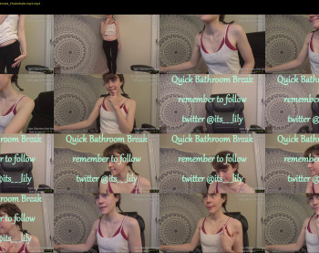 its_lily — 5 minute Chaturbate female cam show recording, 1080p, Nov 20, 2020