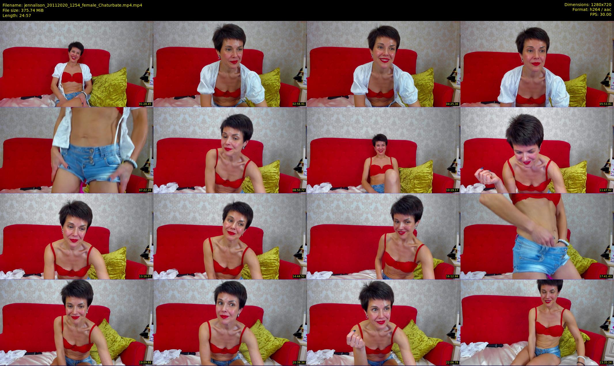 jennalison — 25 minute Chaturbate female cam show recording, 720p, Nov 20, 2020